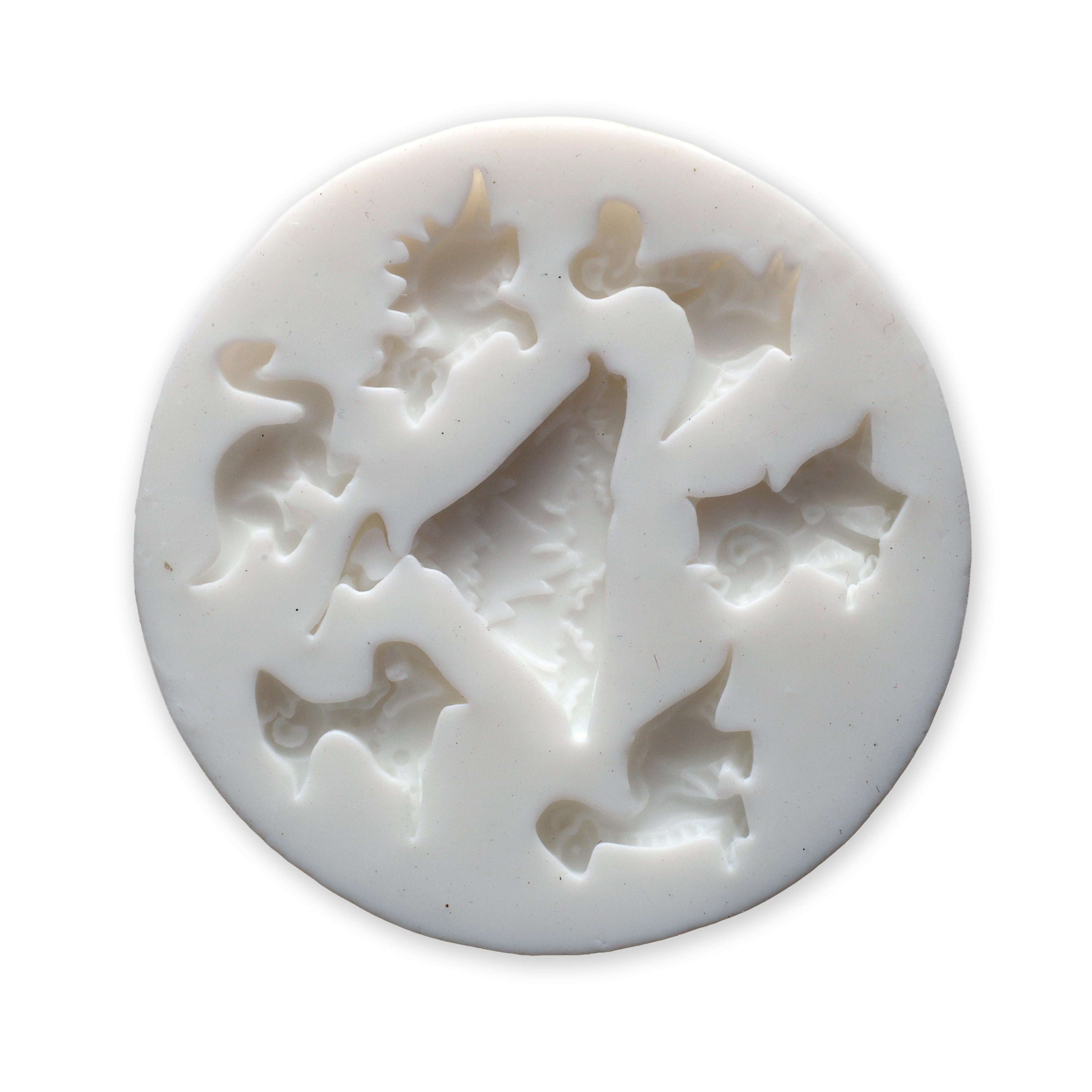 Silicone Mould Dino Mountain L7.4Cm Dia 1 Pc