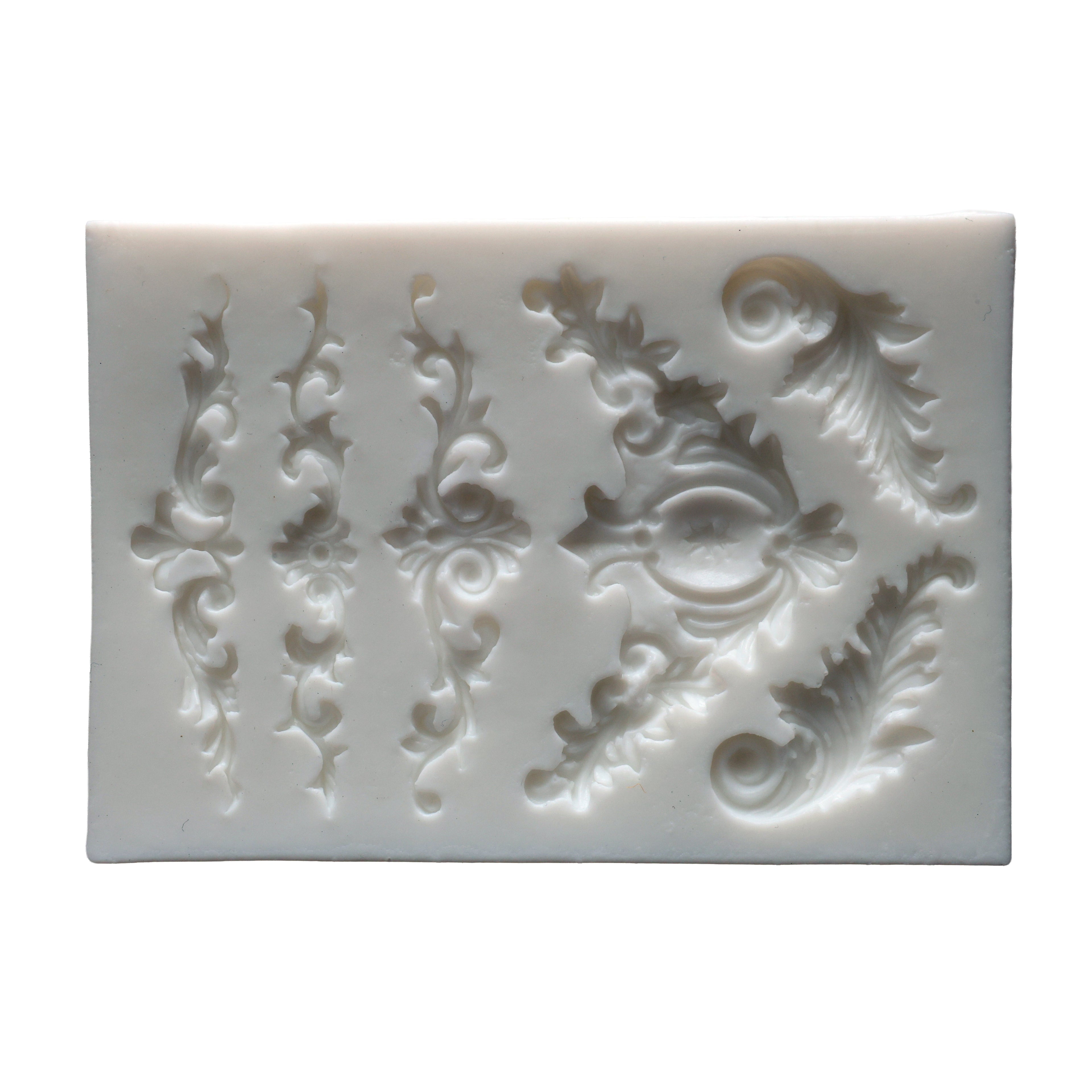 Silicone Mould Elegantirls L8.8 X W12.5Cm 1 Pc