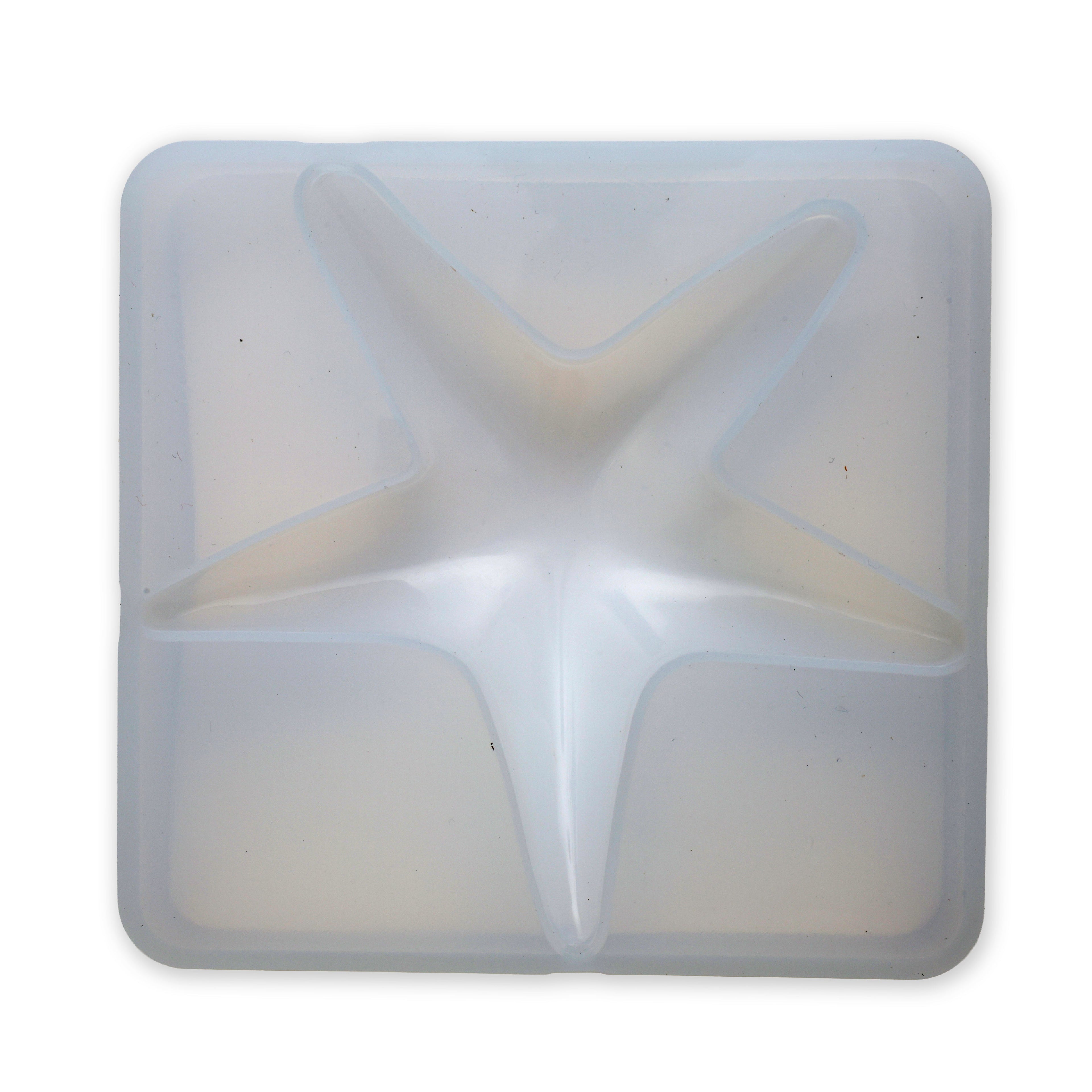 Silicone Mould Star L3.2 X W3.3Inch 1 Pc