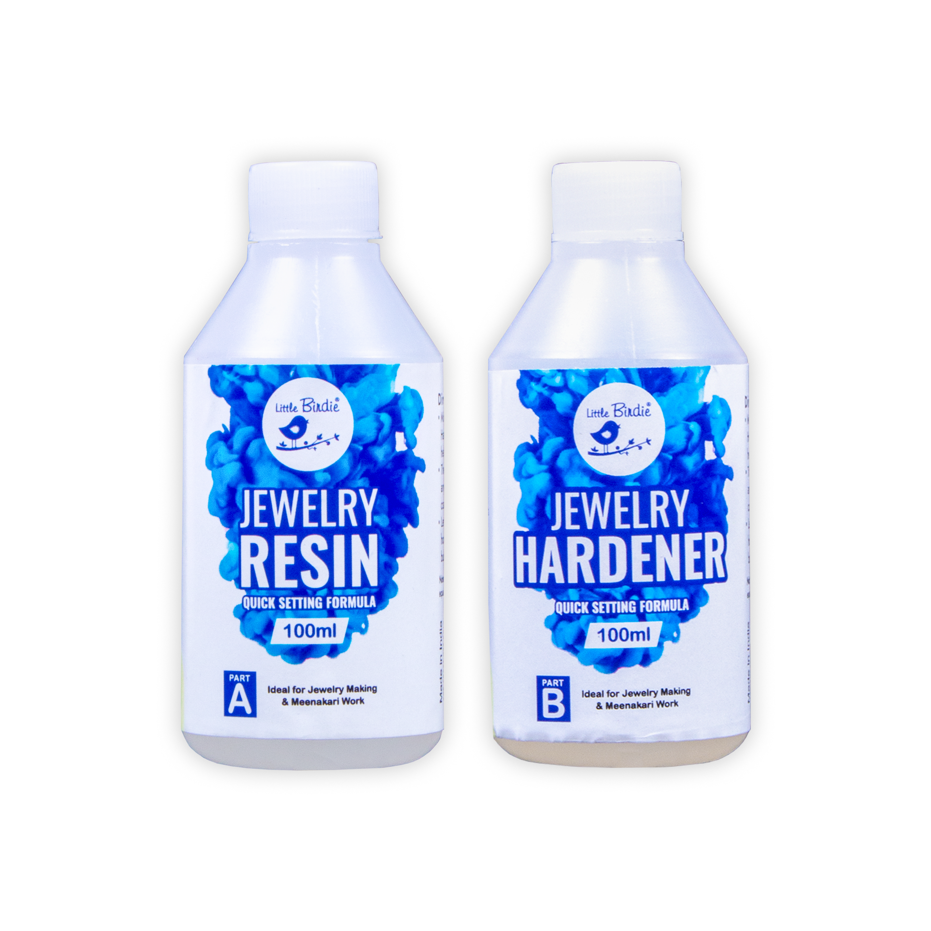 200ml - Resin And Hardener Transparent Bottle