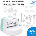Dreamcut Machine & New Design Cutting Dies Combo - 3