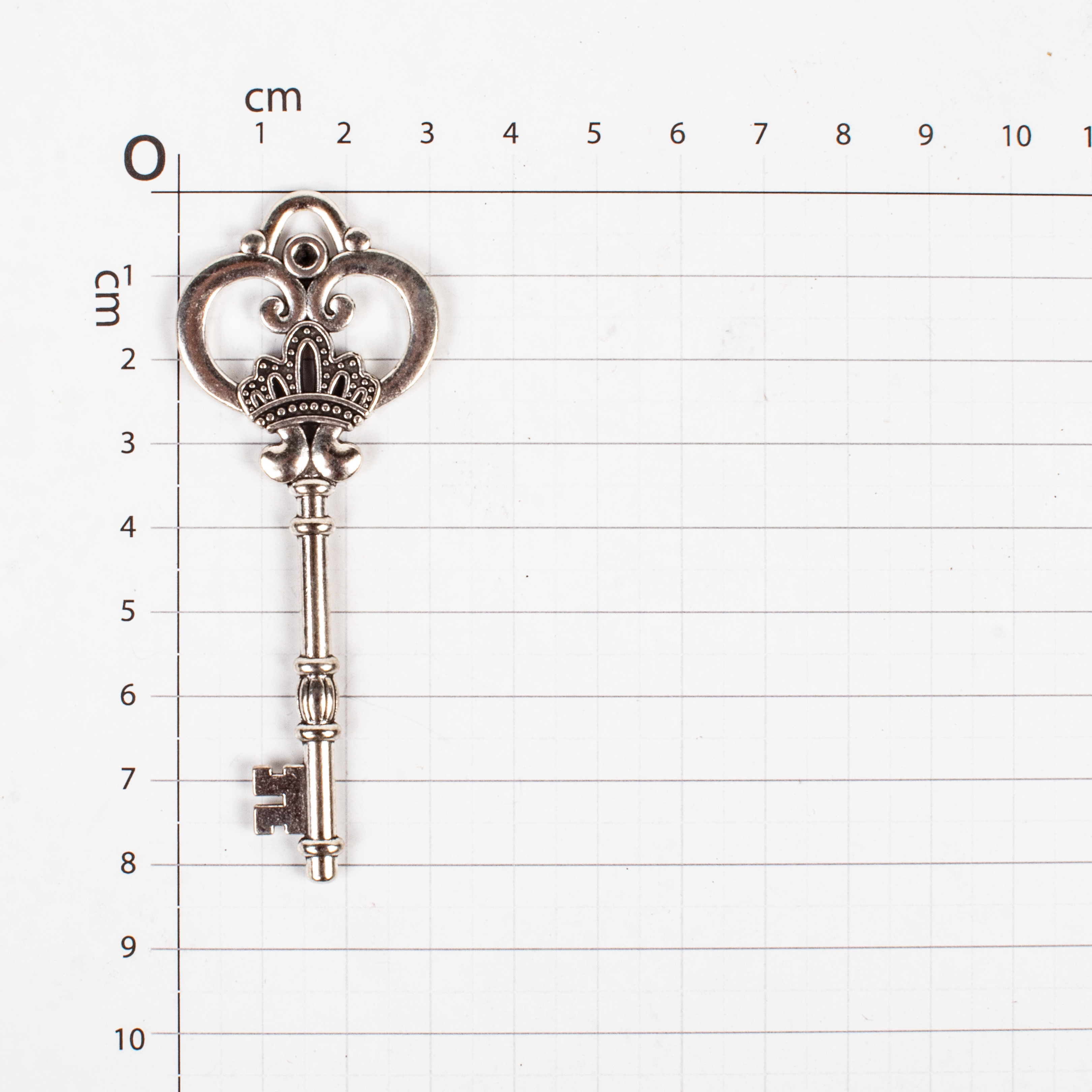 Metal Charms Vintage Key 1Pc