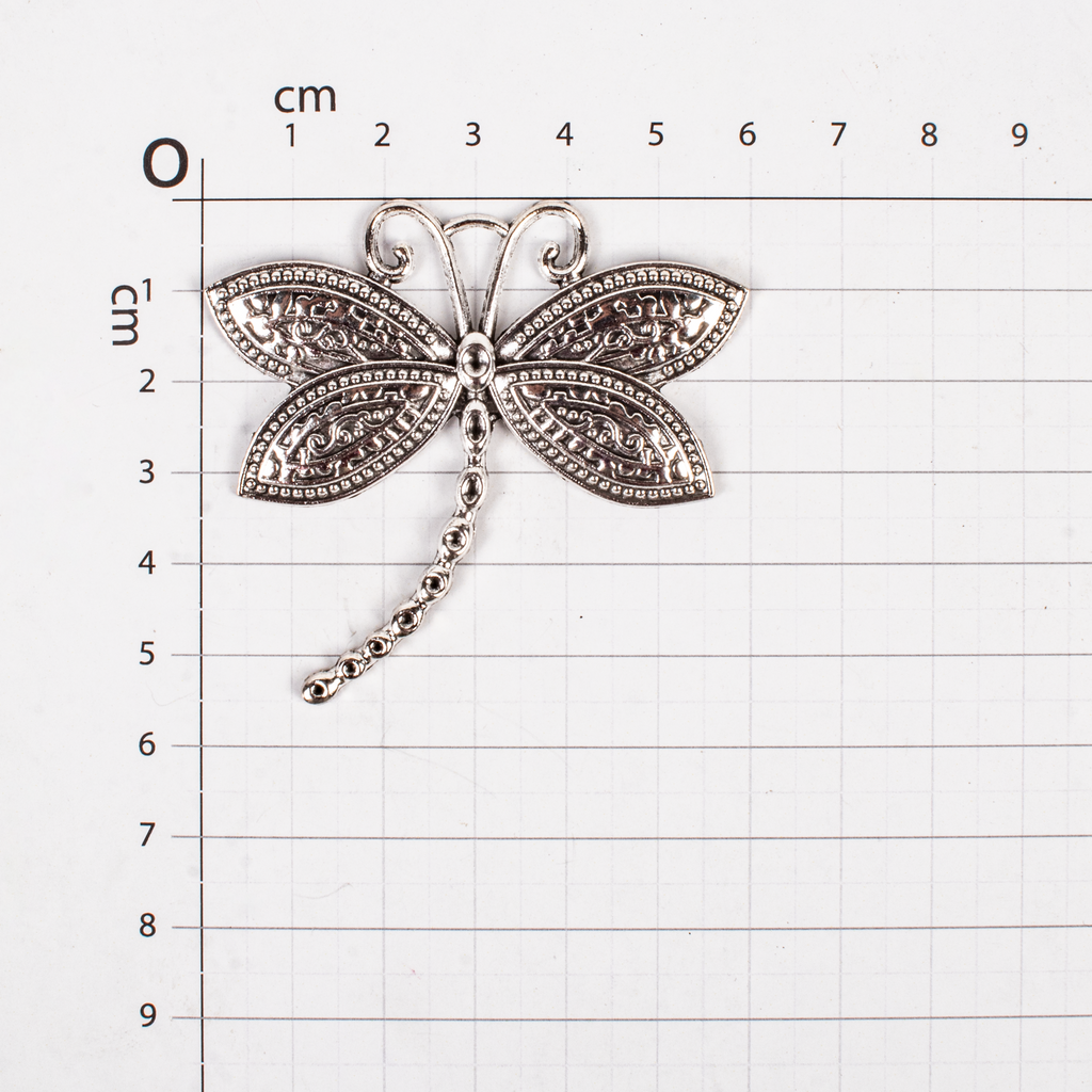 Metal Charms Dragonfly 1Pc