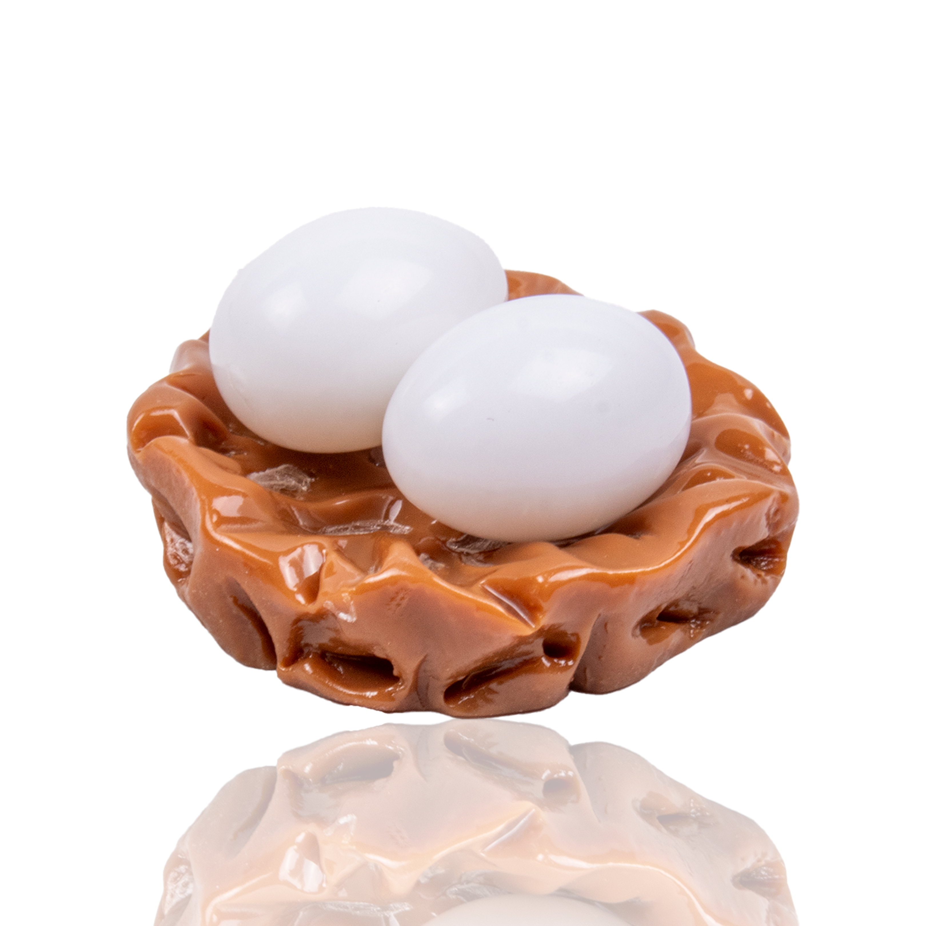 Miniatures Eggs In A Nest 1Pc Assorted