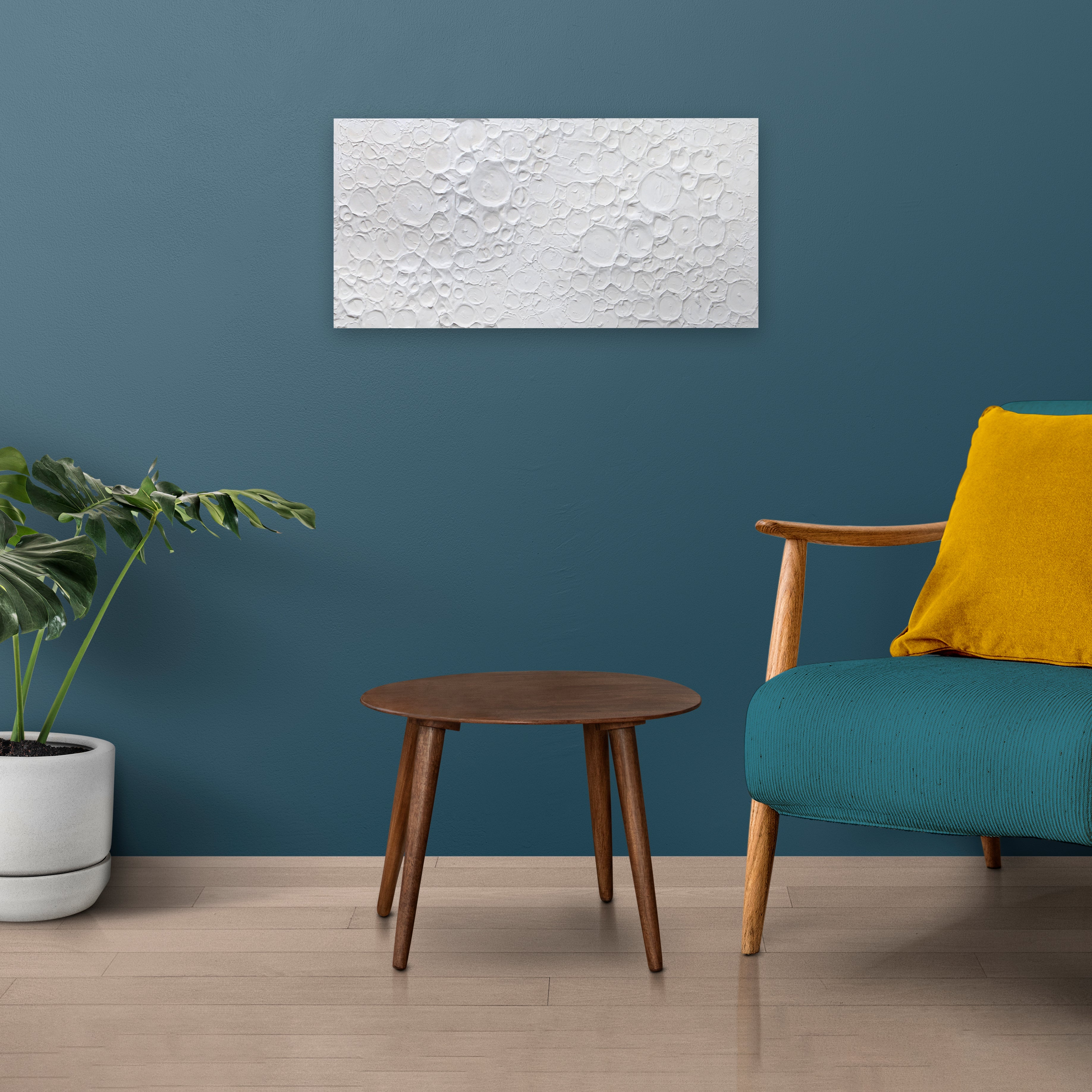 Wall Decor Moon Surface Approx H24 X L12 X D0.78inch 1pc