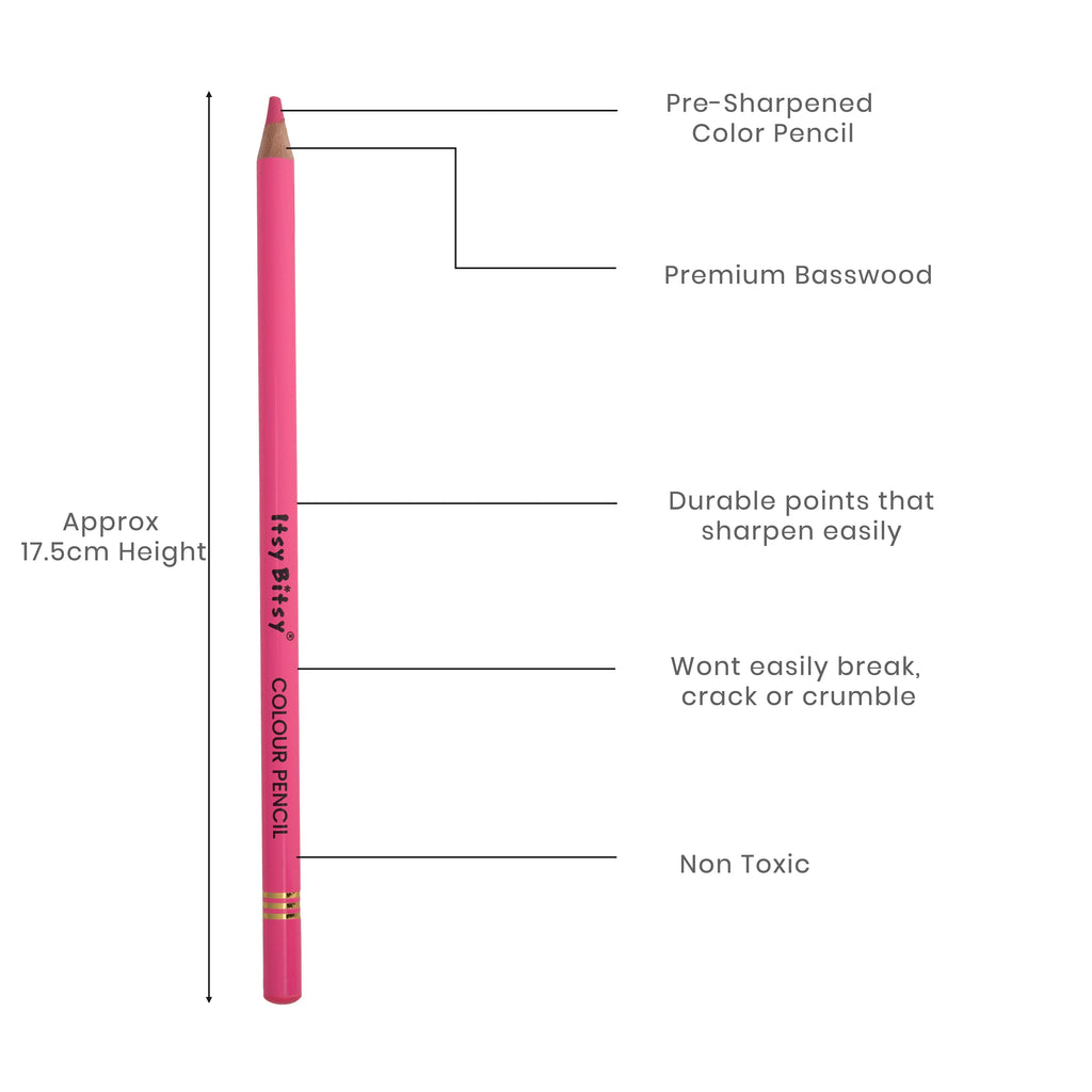Premium Artist Colour Pencil 1pc - Flamingo