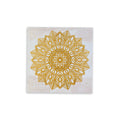 Wall Decor Lacy Floral Mandala Approx H12 X L12 X D0.78inch 1pc
