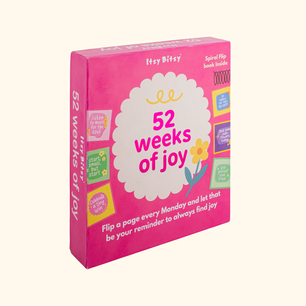 Desk Calendar 2026 52 Weeks of Joy 6 X 6inch 52 Sheets