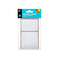Paintable MDF Canvas Fridge Magnet Assorted 2Mm Thick 10Pc Ar