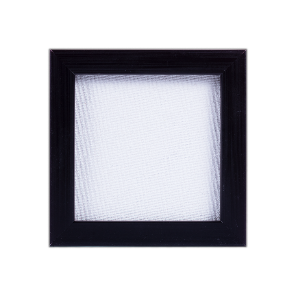 Canvas With Frame Narrow Black 4 X 4Inch 1Pc