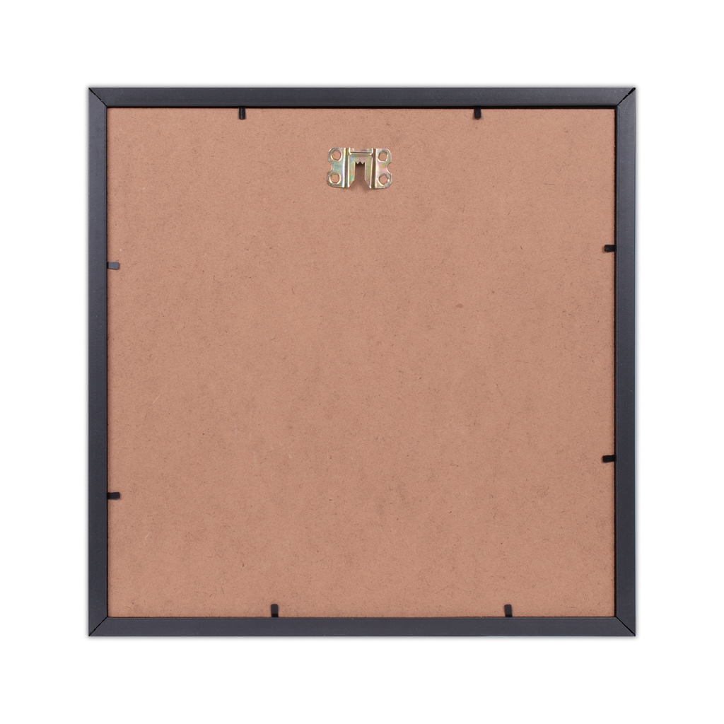 Canvas With Frame Narrow Black 12 X 12Inch 1Pc