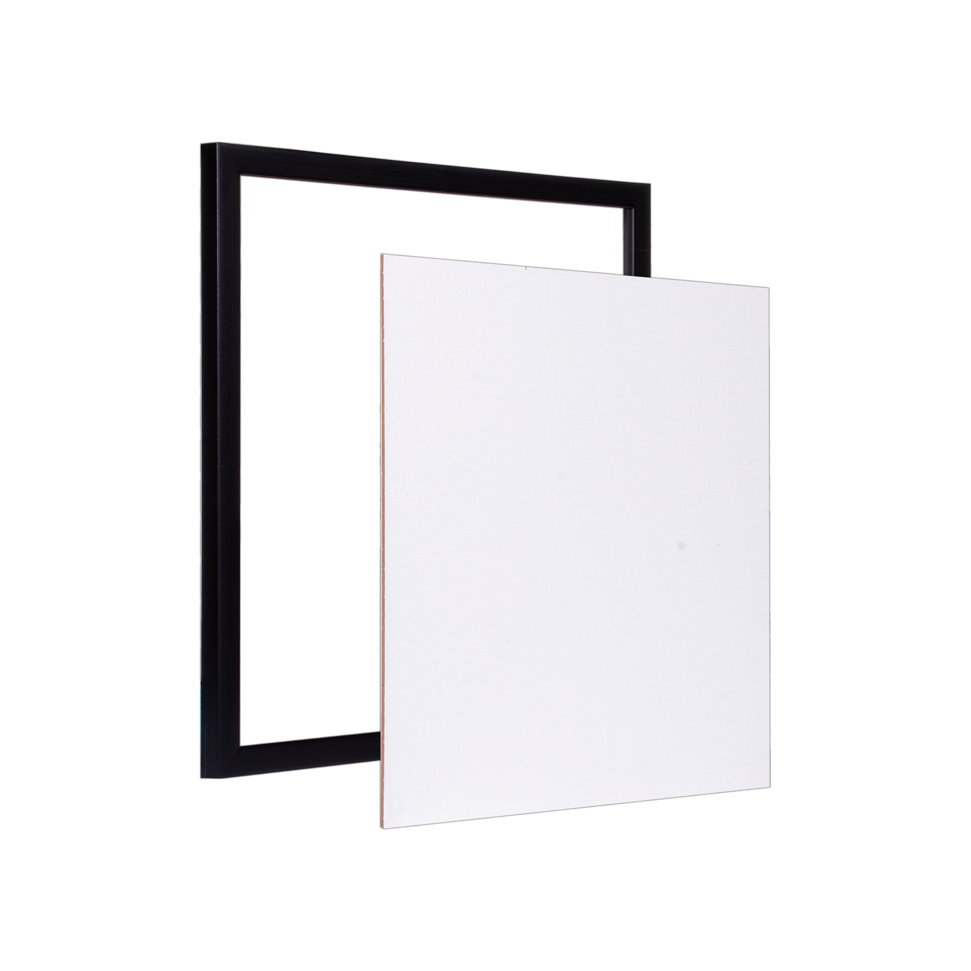 Canvas With Frame Narrow Black 12 X 12Inch 1Pc