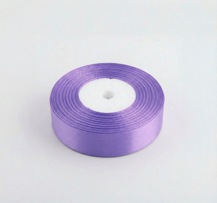 Satin Ribbon 25Mm 50Mtr Purple