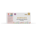 Artists Acrylic Colour Set Pastel 8 colours X 30ml each