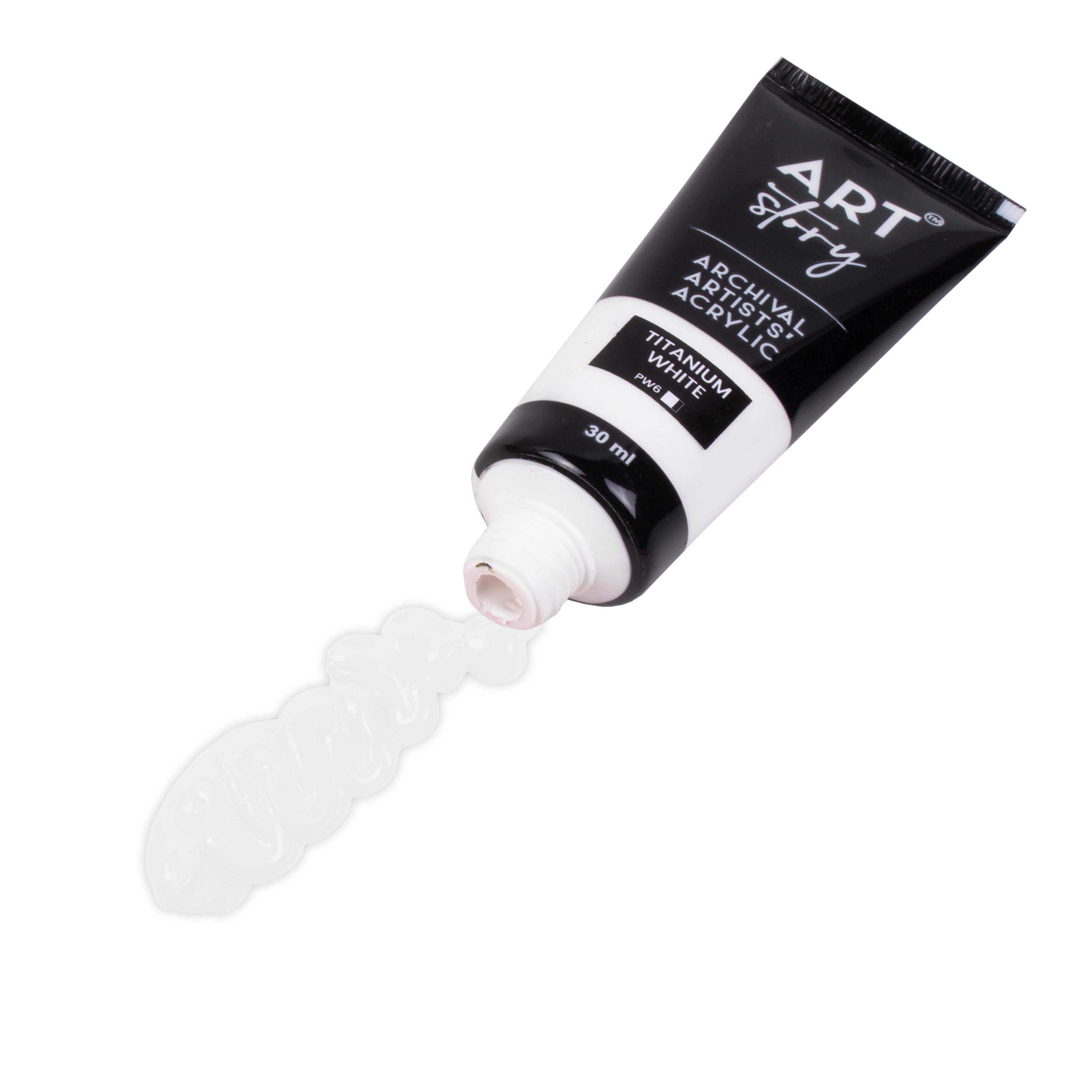 Artists Acrylic Colour Titanium White 30ml Tube