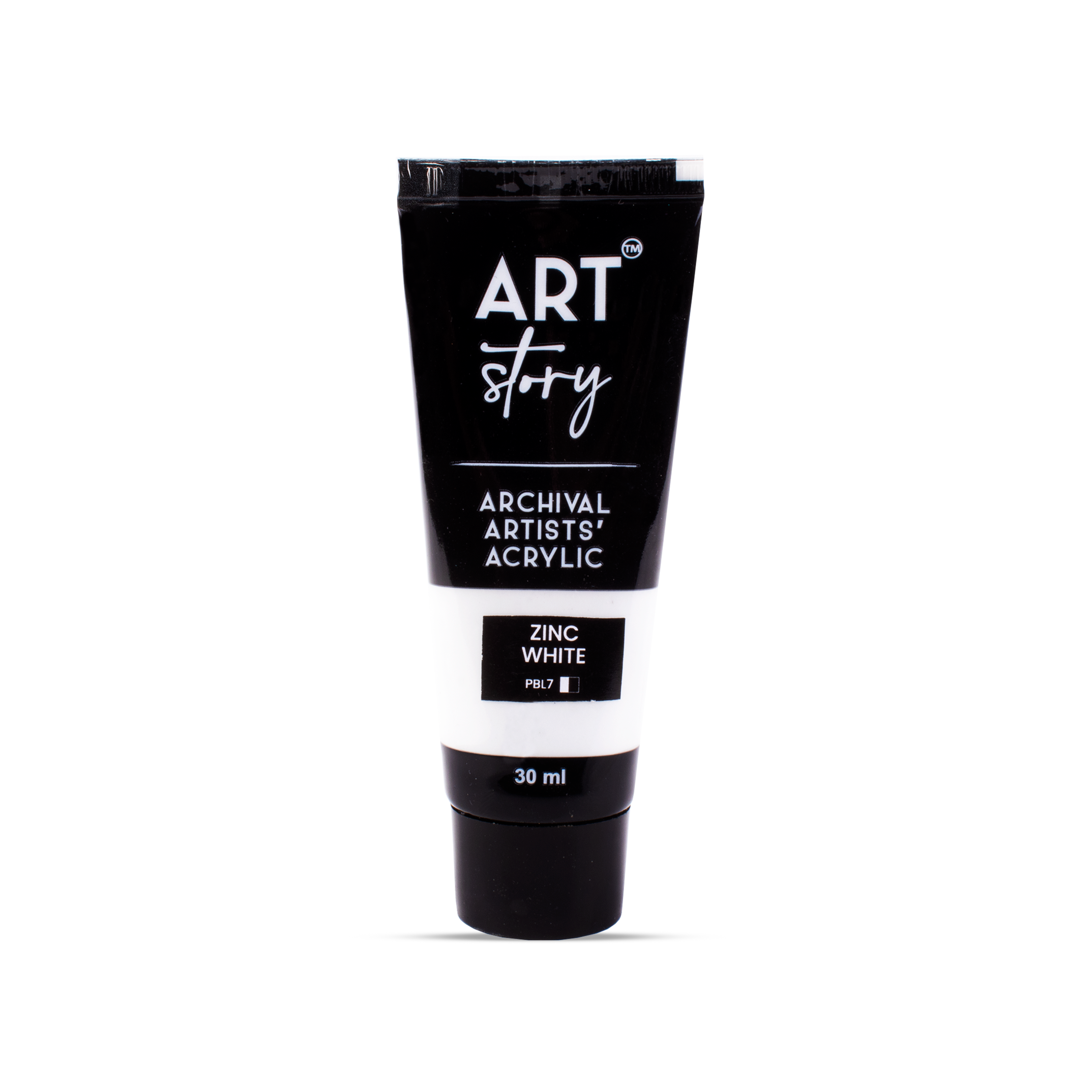 Artists Acrylic Colour Zinc White 30ml Tube