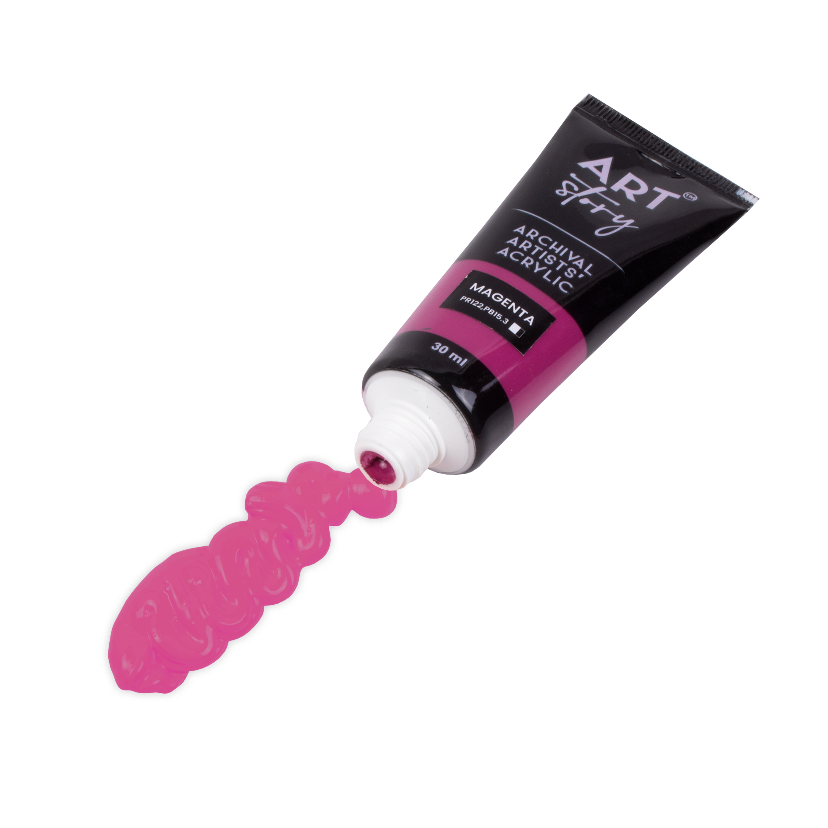 Artists Acrylic Colour Magenta 30ml Tube