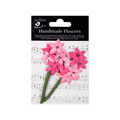 Handmade Flowers Precious Pink Tabitha Approx 3Cm 2Pc