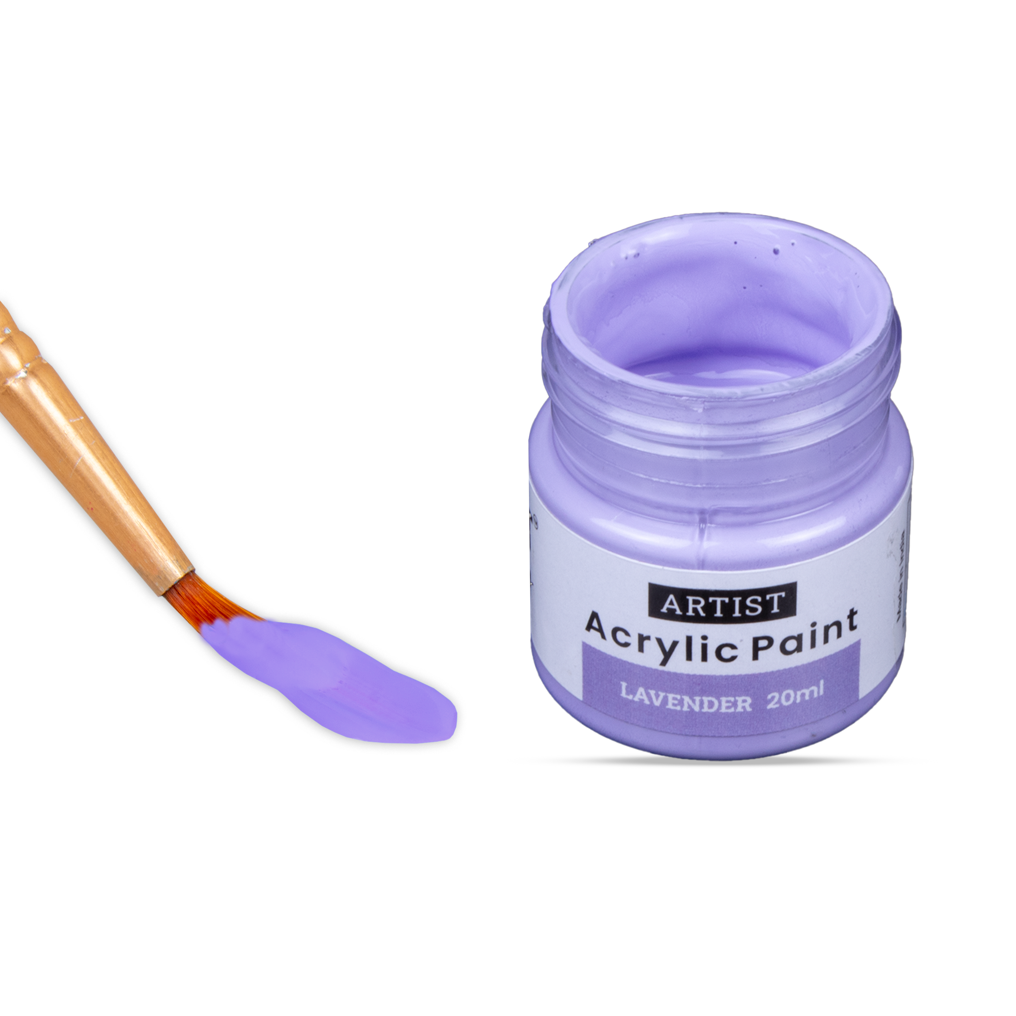 Acrylic Colour Set - 12 Colors X 20ml each