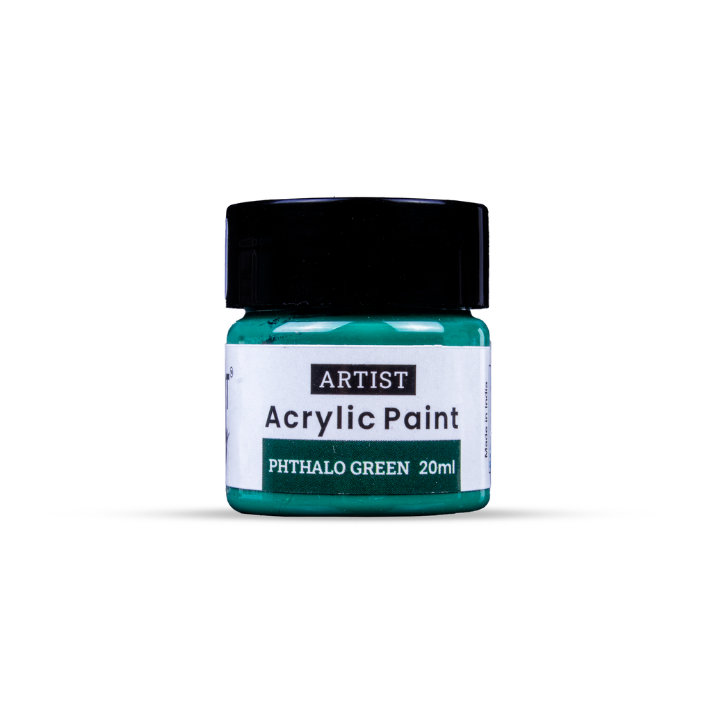 Acrylic Colour Phthalo Green 20ml Bottle