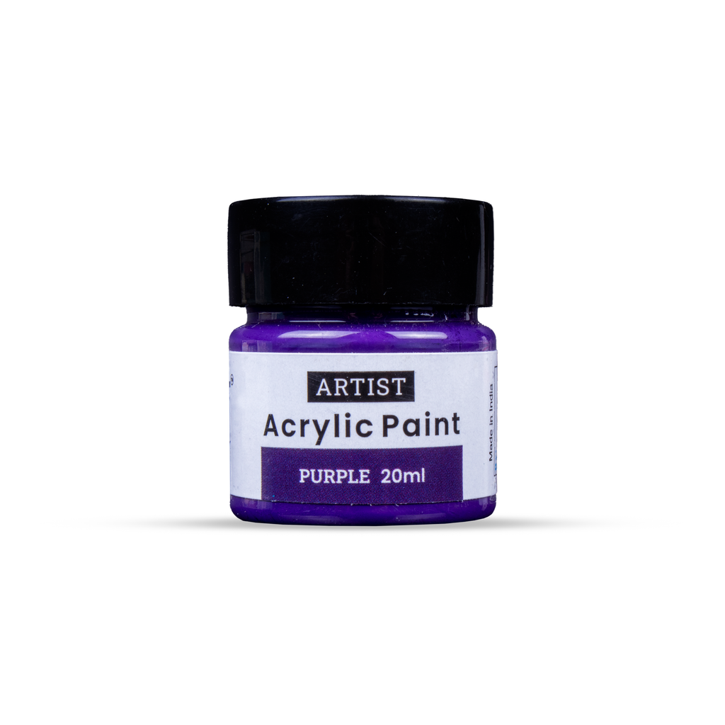 Acrylic Colour Set Vibrant 6 Colors X 20ml each