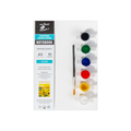 Paintable Canvas Covernote Book A5 With Painting Kit