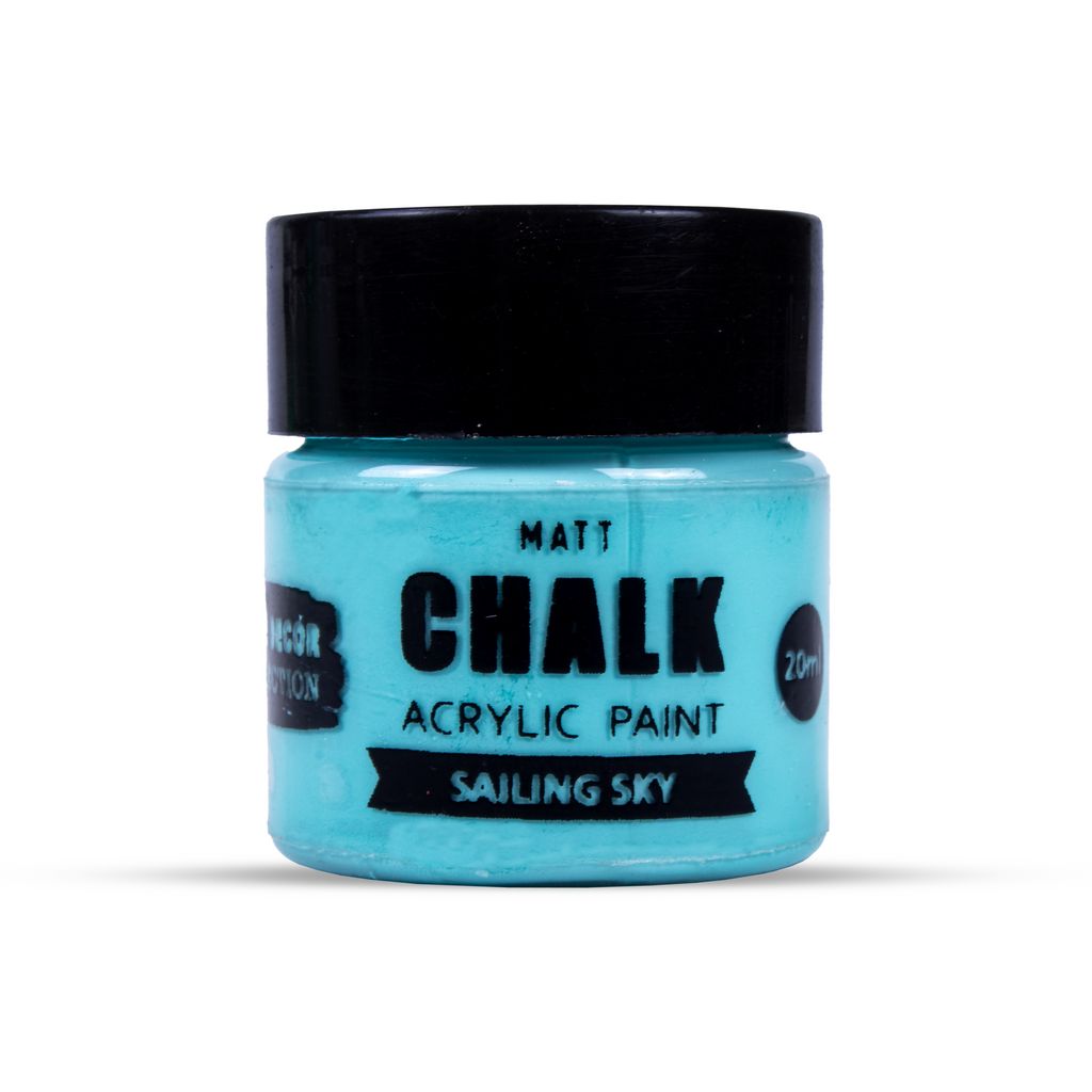Home Decor Chalk Paint Sailing Sky 20ml Bottle