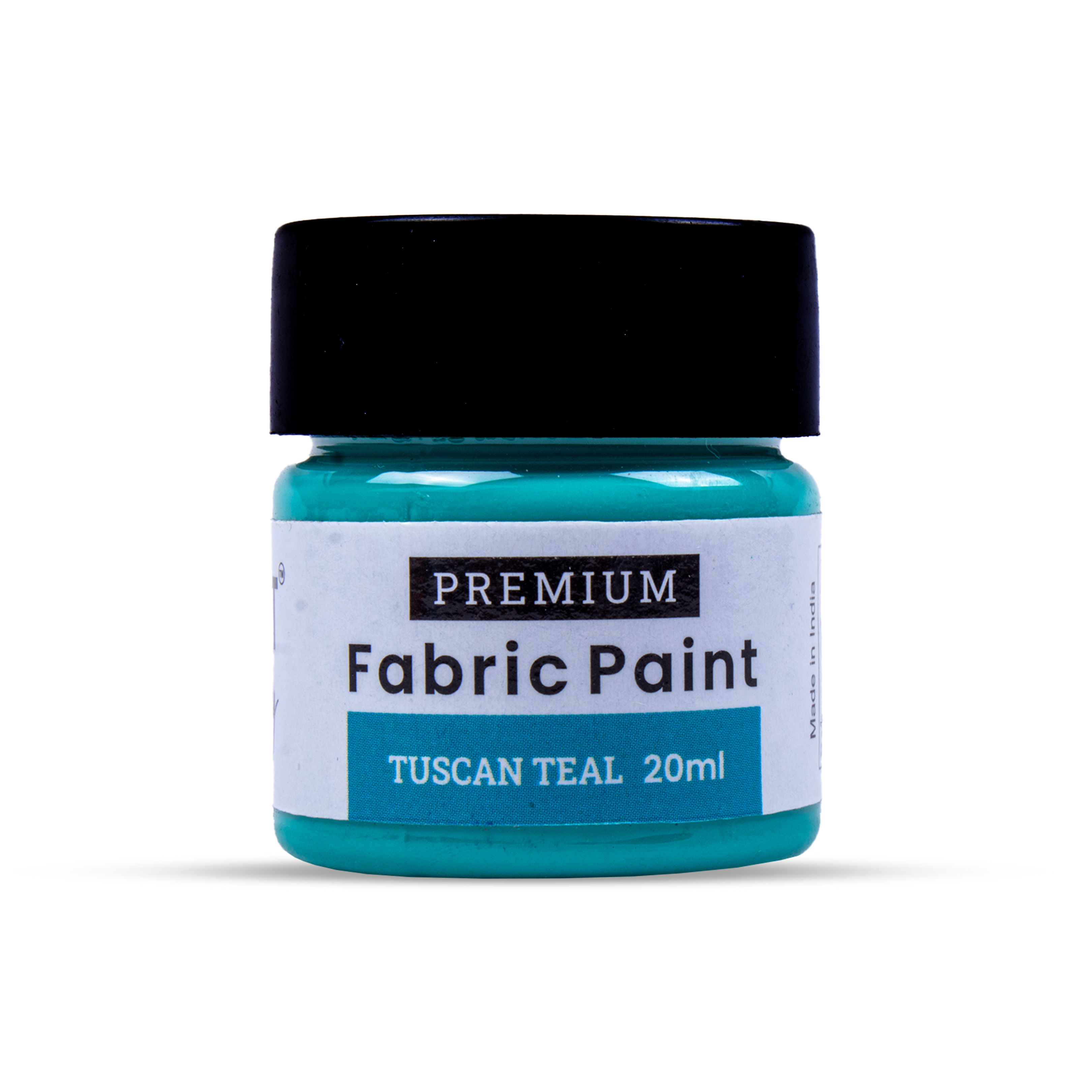 Premium Fabric Paint Tuscan Teal 20ml Bottle