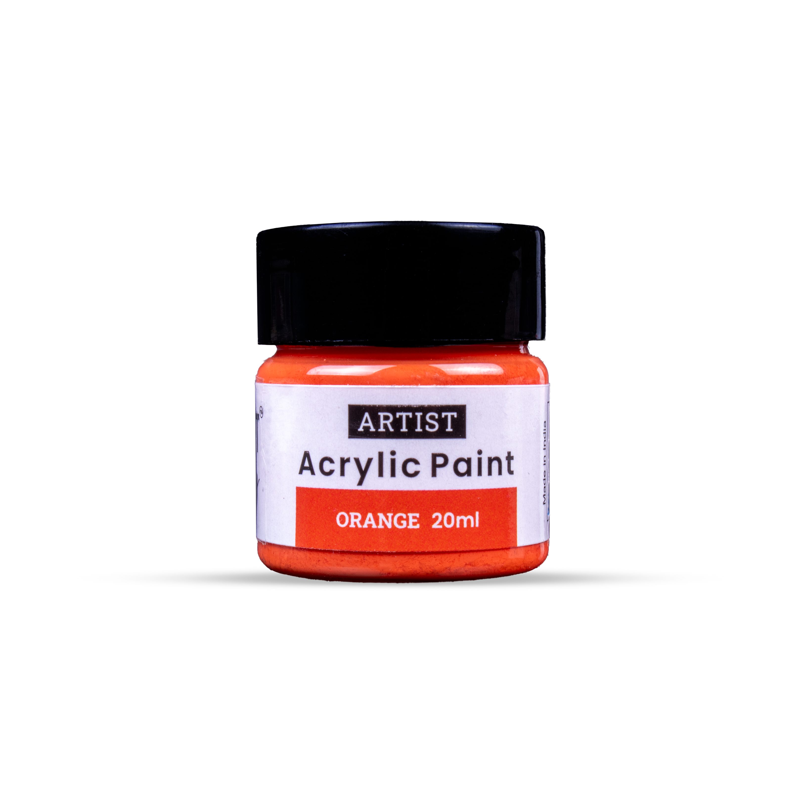 Acrylic Colour Orange 20ml Bottle