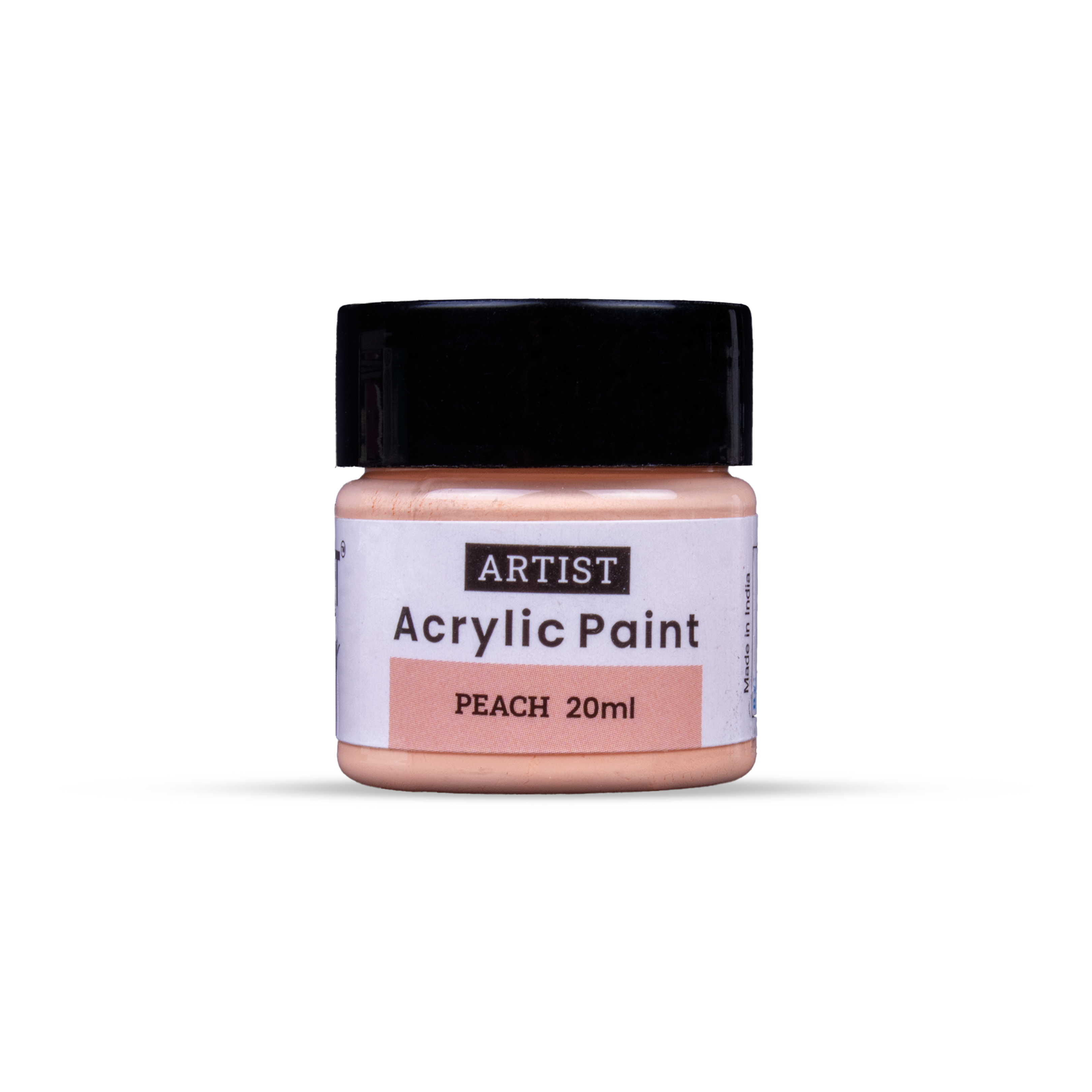 Acrylic Colour Peach 20ml Bottle