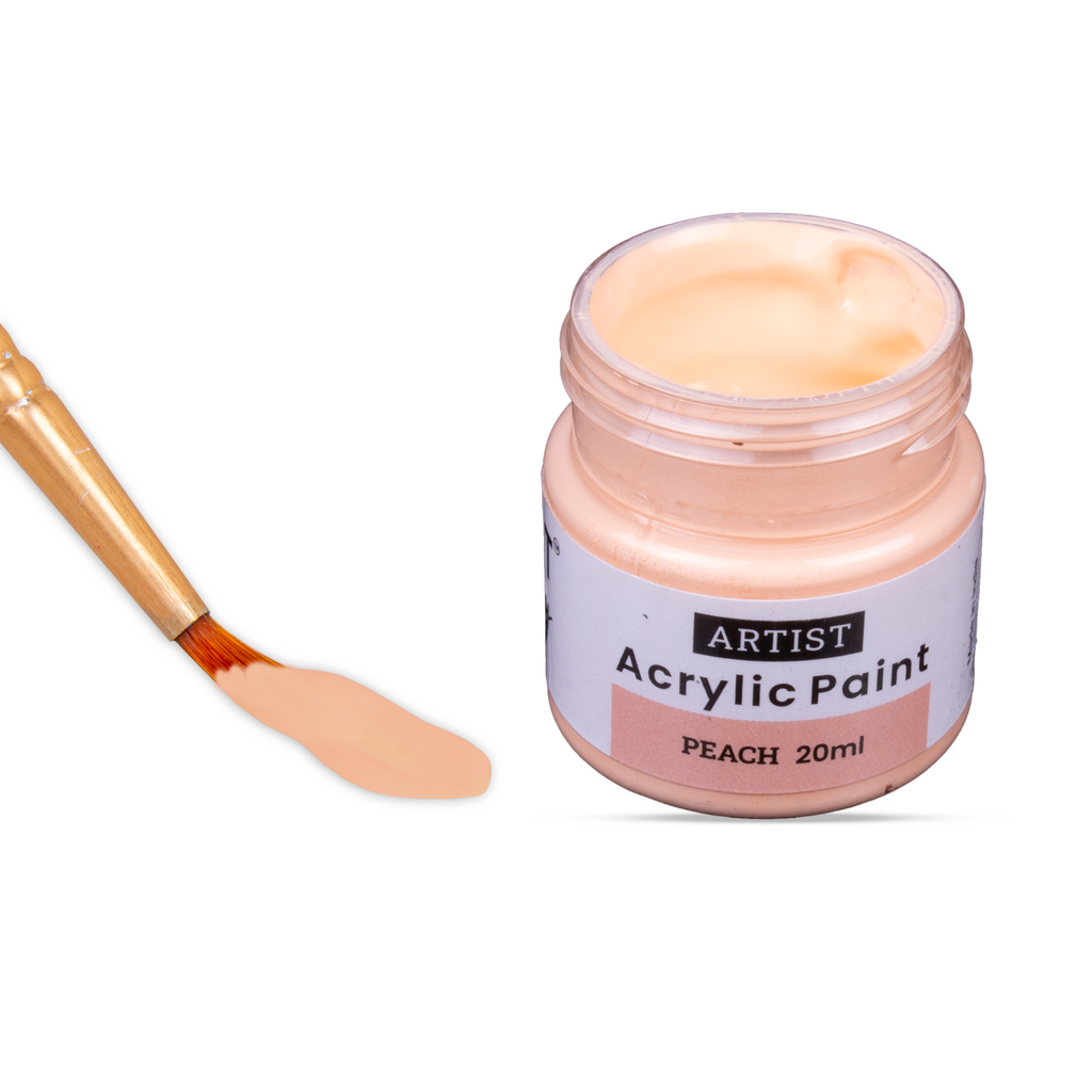 Acrylic Colour Set Pastel Palette 6 Colors X 20ml each