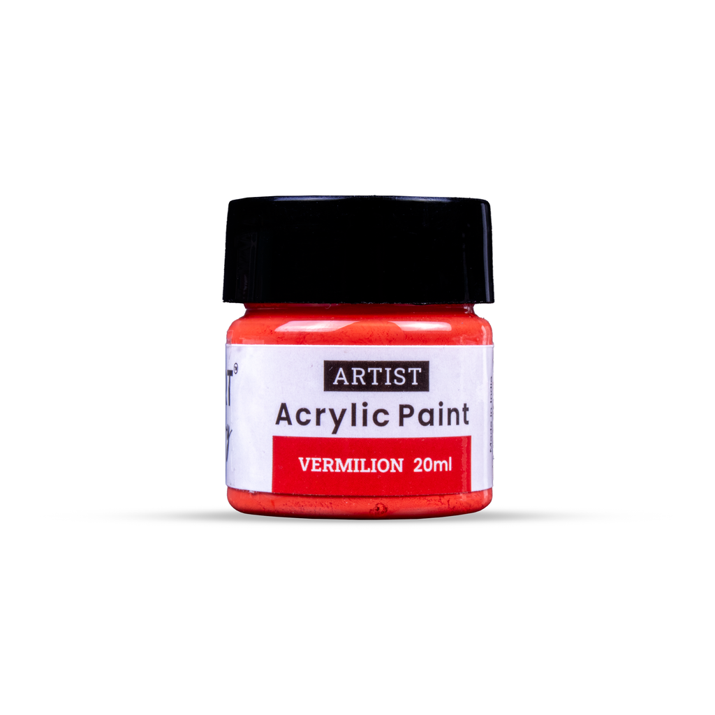 Acrylic Colour Set Bright Palette 6 Colors X 20ml each