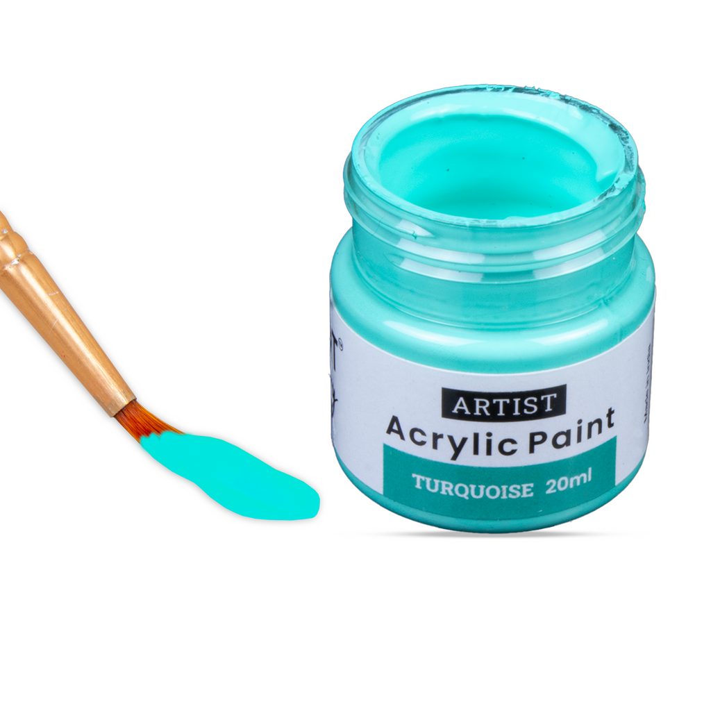 Acrylic Colour Turquoise 20ml Bottle