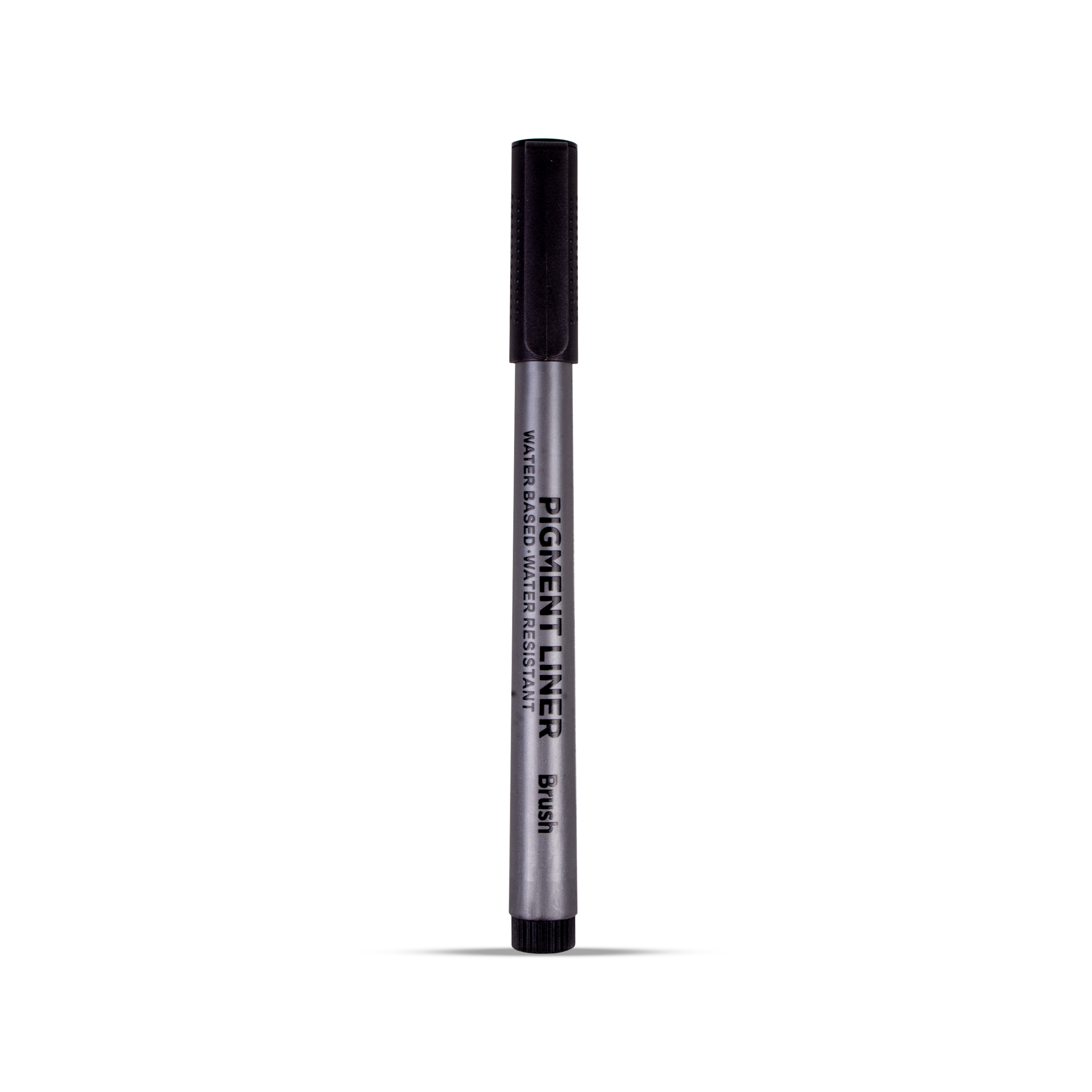 Pigment Fineliner Water Based Black Brush  Tip 1pc