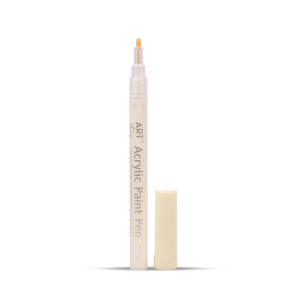 Acrylic Paint Marker Pen Water Based Pale Yellow 1mm Tip 1pc