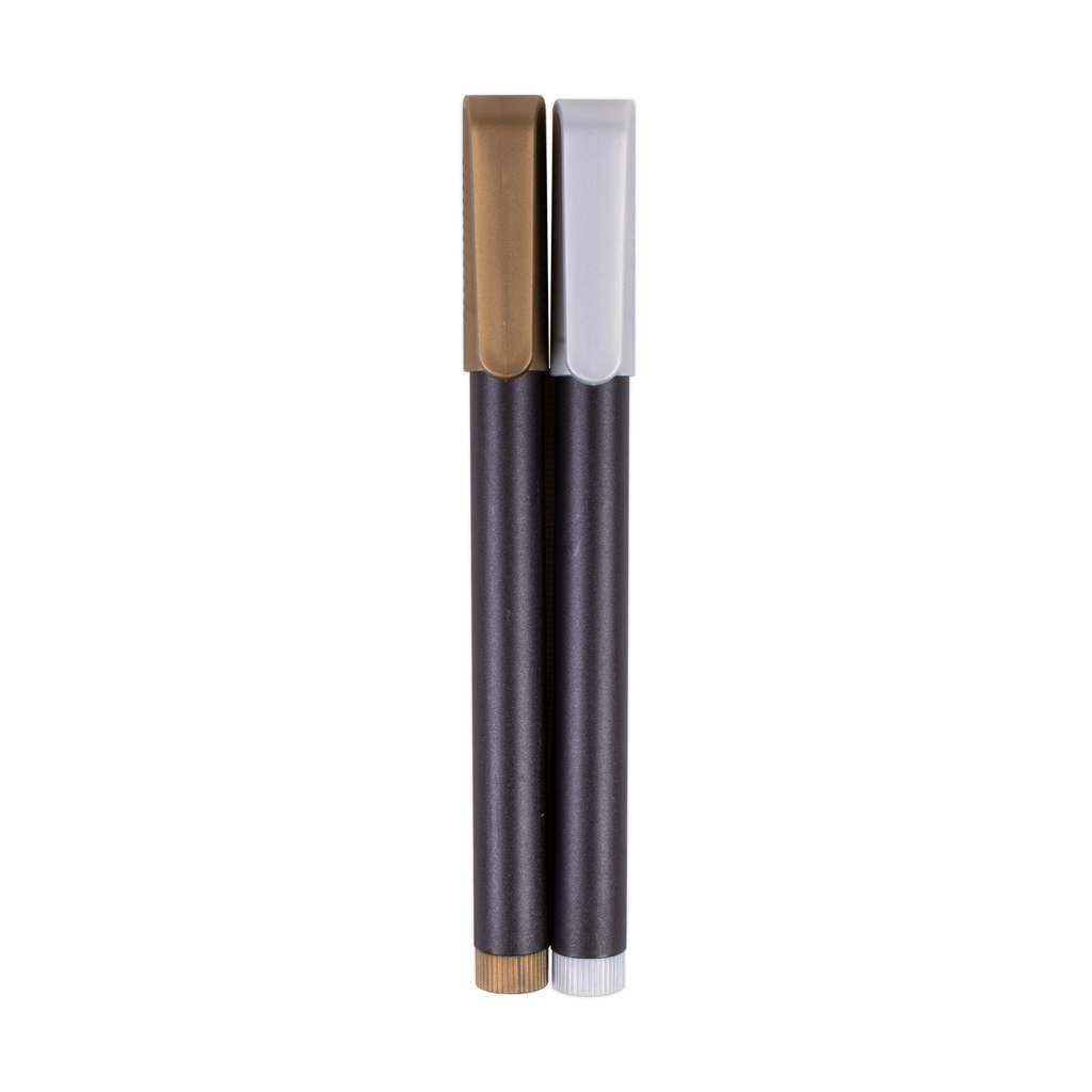 Metallic Marker Pen Water Based Silver and Gold Pack Of 2pc