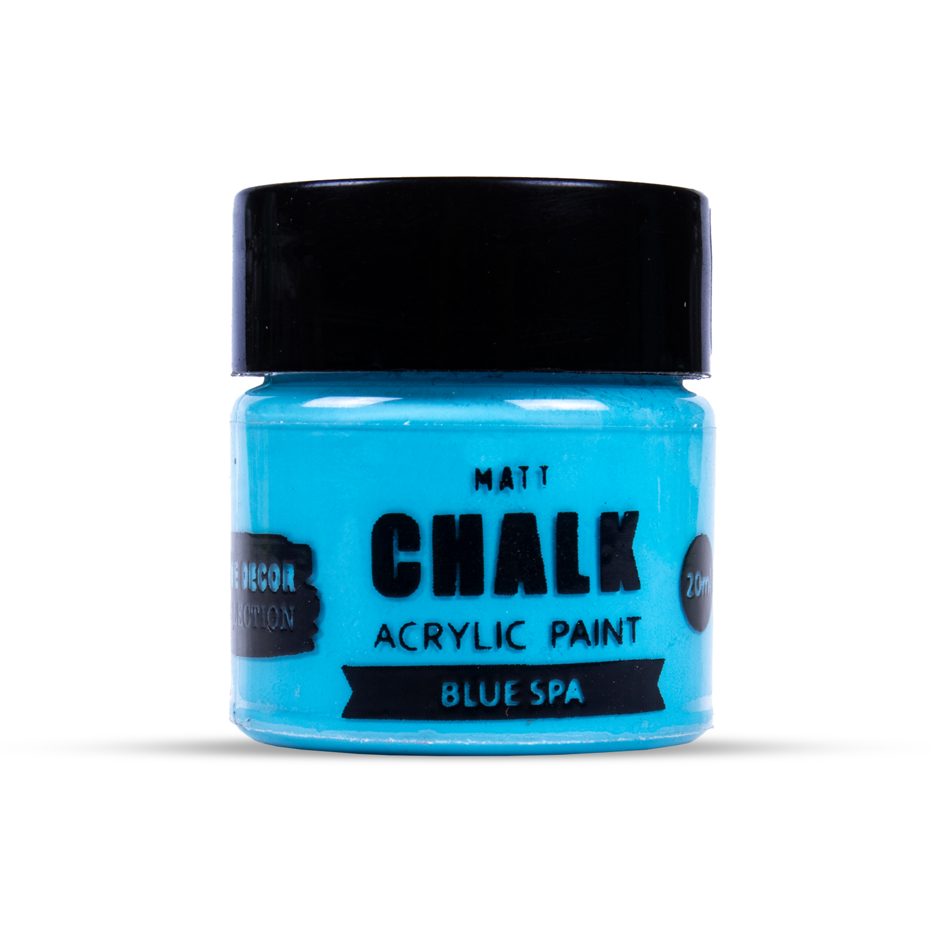 Home Decor Chalk Paint Blue spa 20ml Bottle