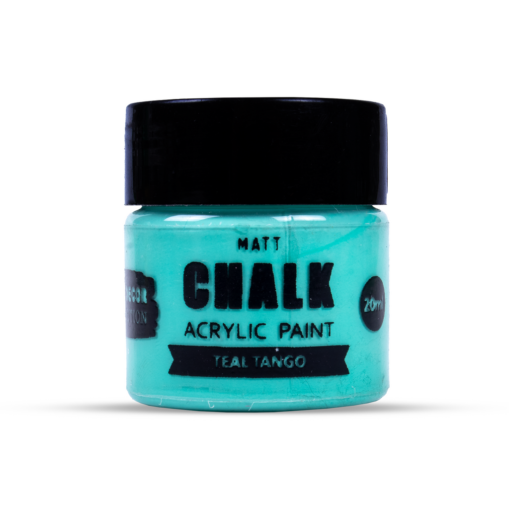 Home Decor Chalk Paint Teal Tango 20ml Bottle