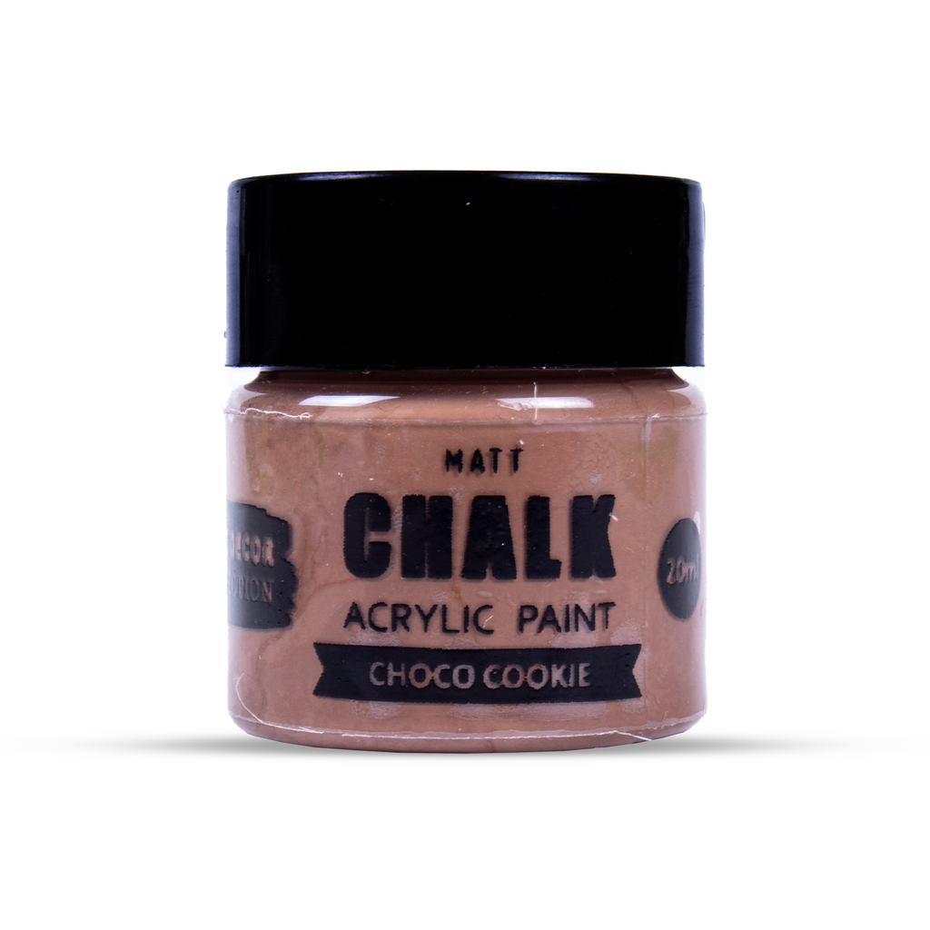 Home Decor Chalk Paint Choco Cookie 20ml Bottle