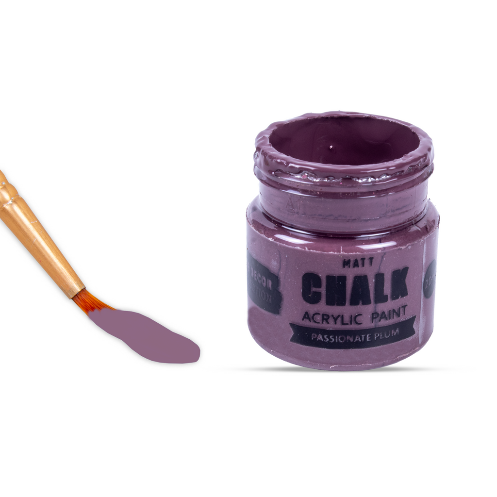 Home Decor Chalk Paint Passionate Plum 20ml Bottle