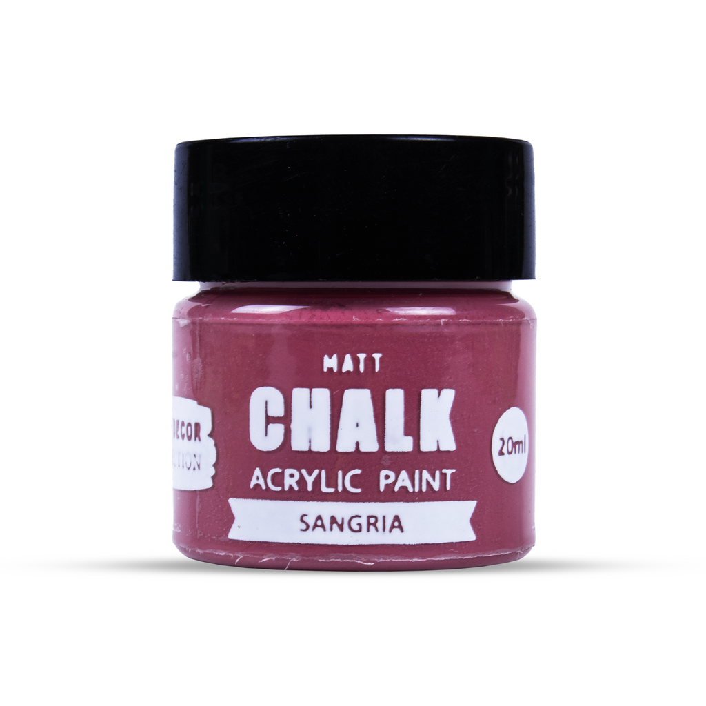 Home Decor Chalk Paint Sangria 20ml Bottle