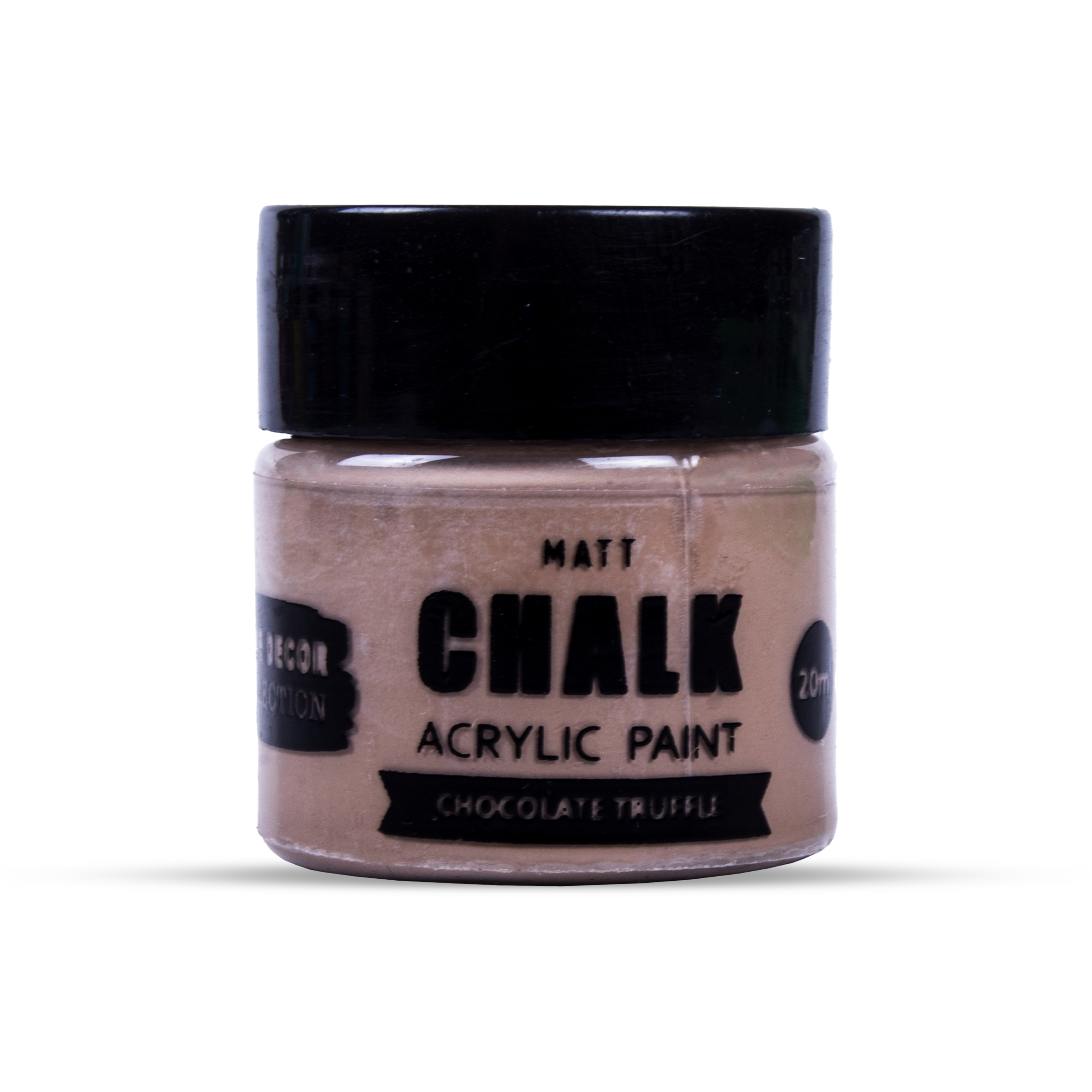 Home Decor Chalk Paint Chocolate Truffle 20ml Bottle