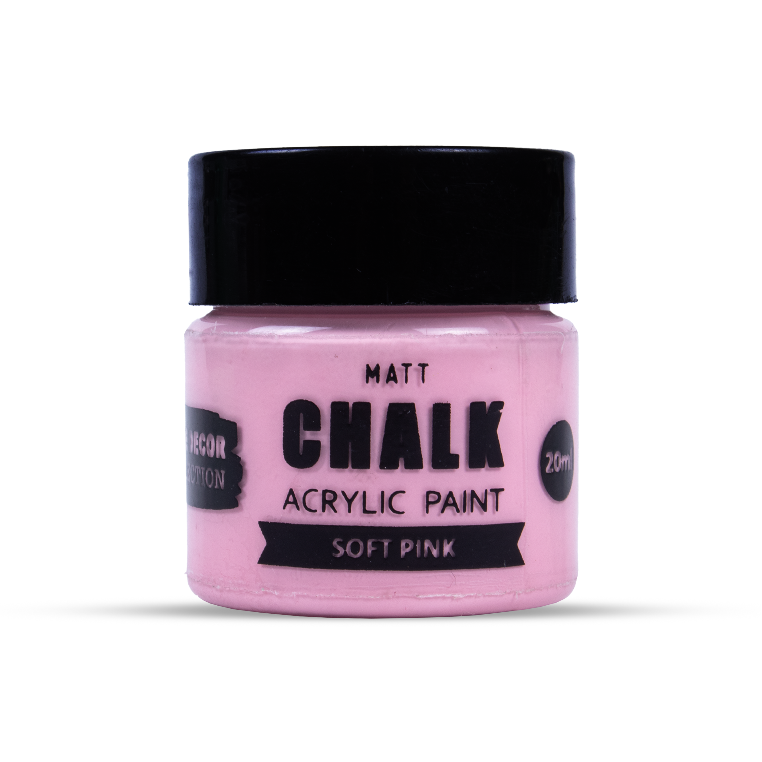Home Decor Chalk Paint Soft Pink 20ml Bottle