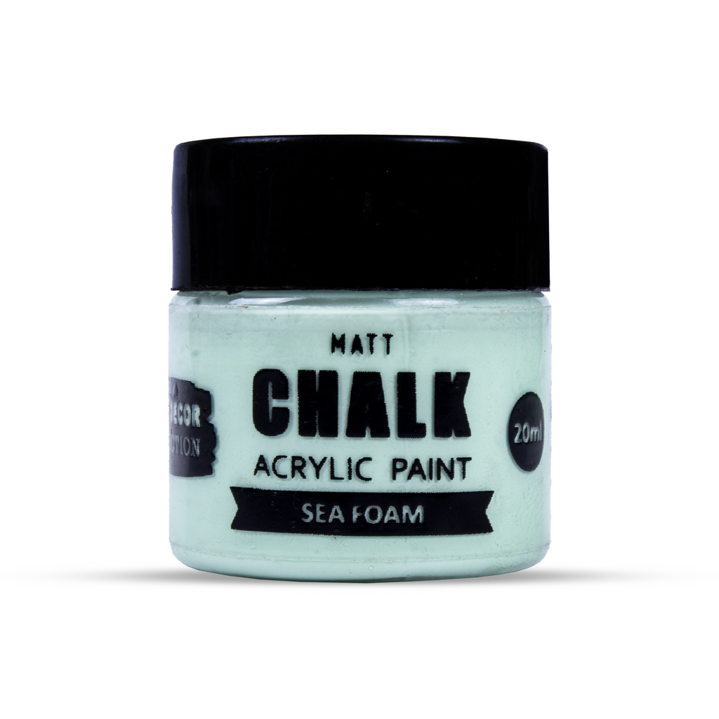 Home Decor Chalk Paint Sea Foam 20ml Bottle