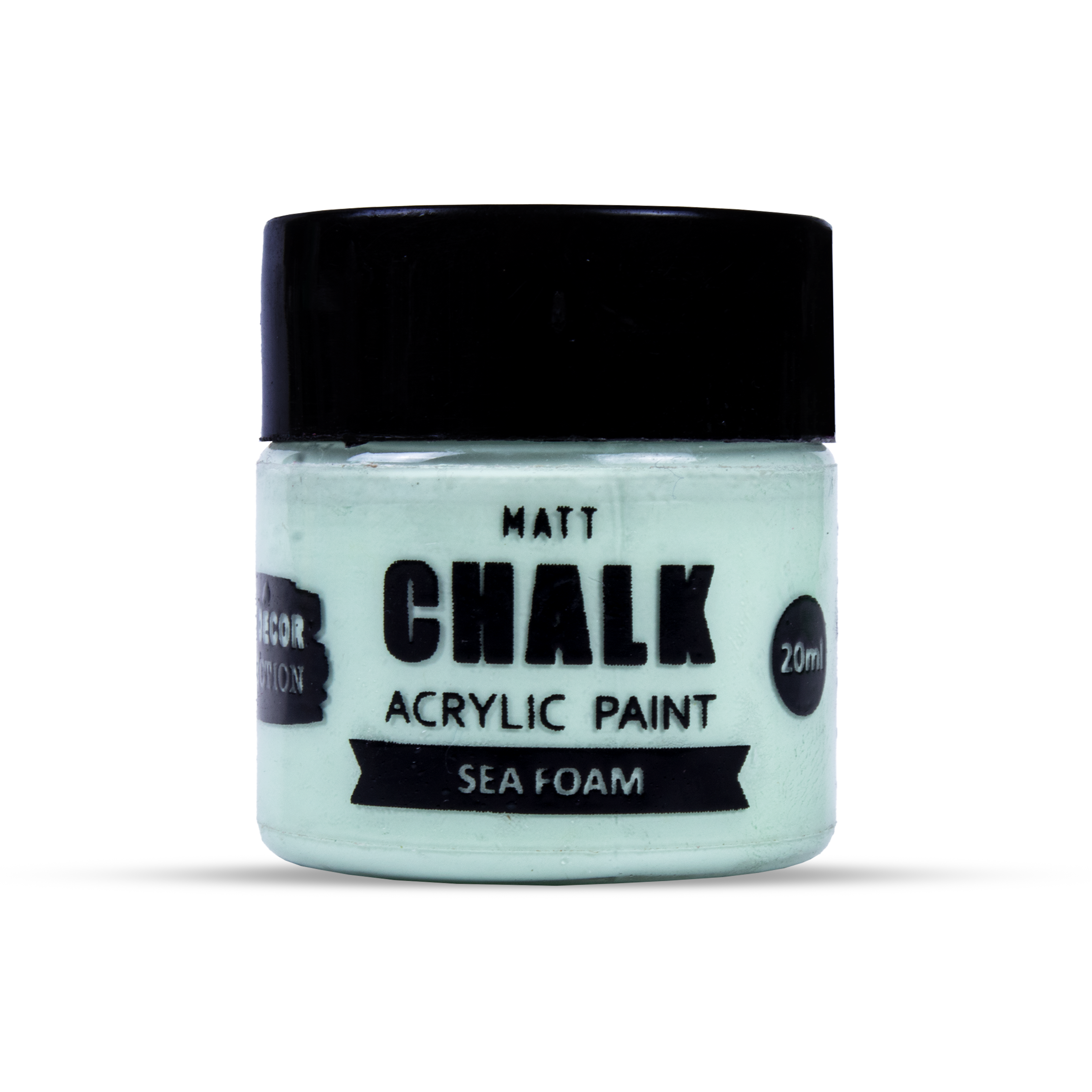 Home Decor Chalk Paint Sea Foam 20ml Bottle
