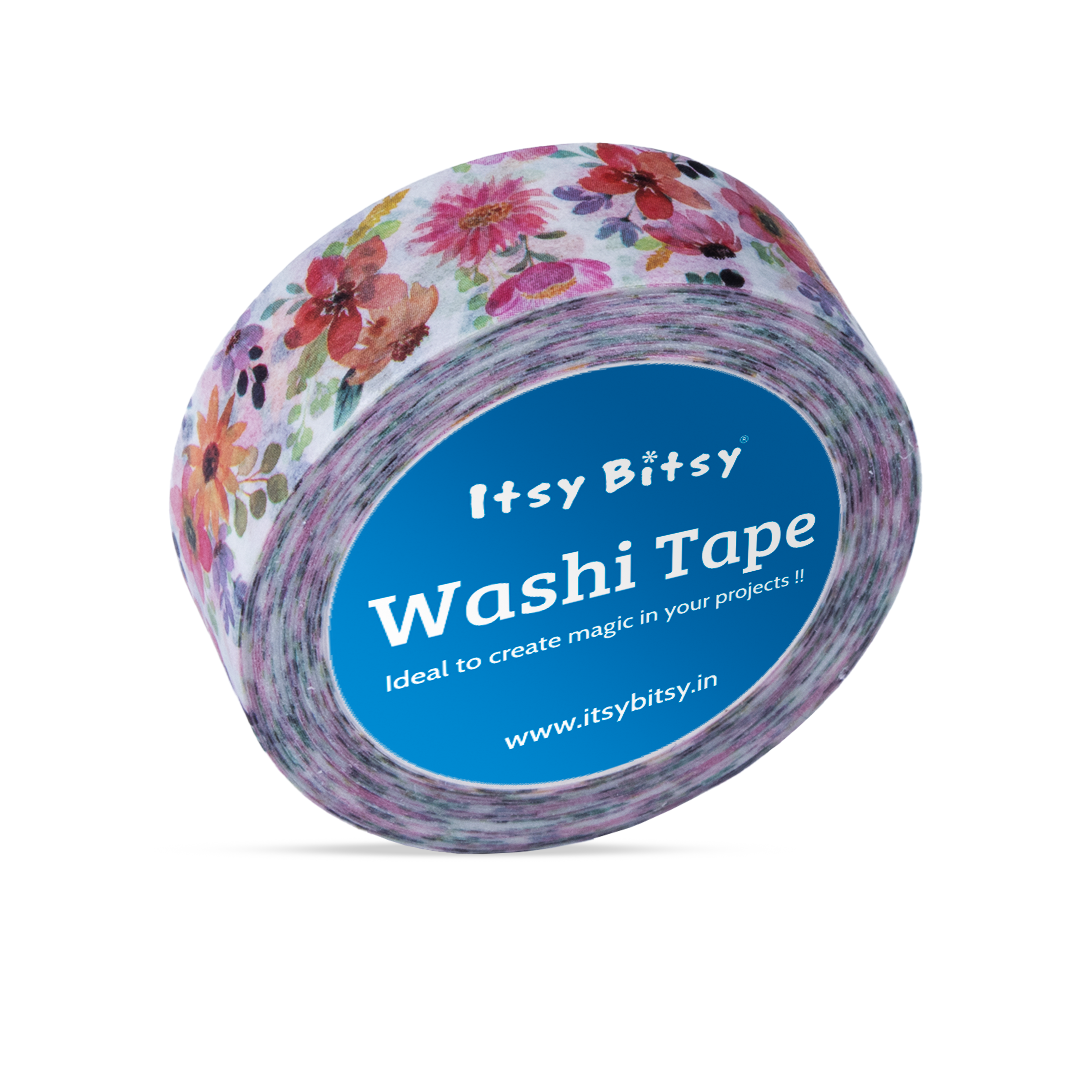 Washi Tape Floral Fusion 15Mmx10Mtr 1Pc