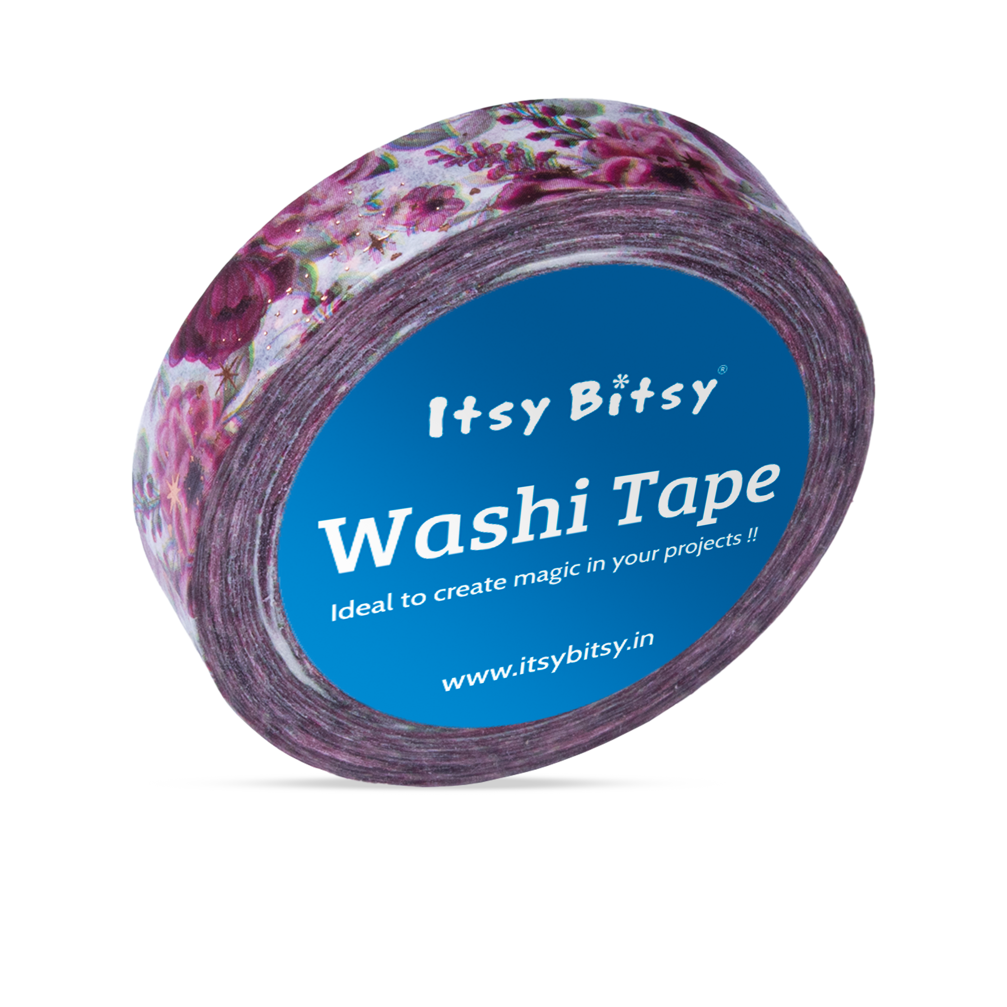 Washi Tape Floral Blend 10Mmx10Mtr 1Pc