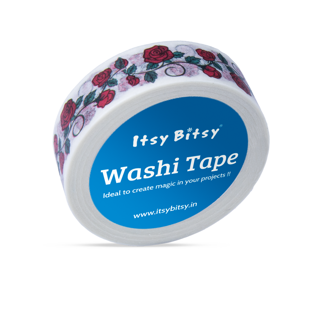 Washi Tape Rose Vine 15Mmx10Mtr 1Pc