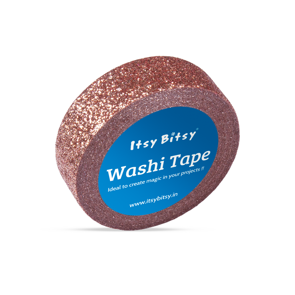 Washi Tape Rose Copper 15Mmx5Mtr 1Pc