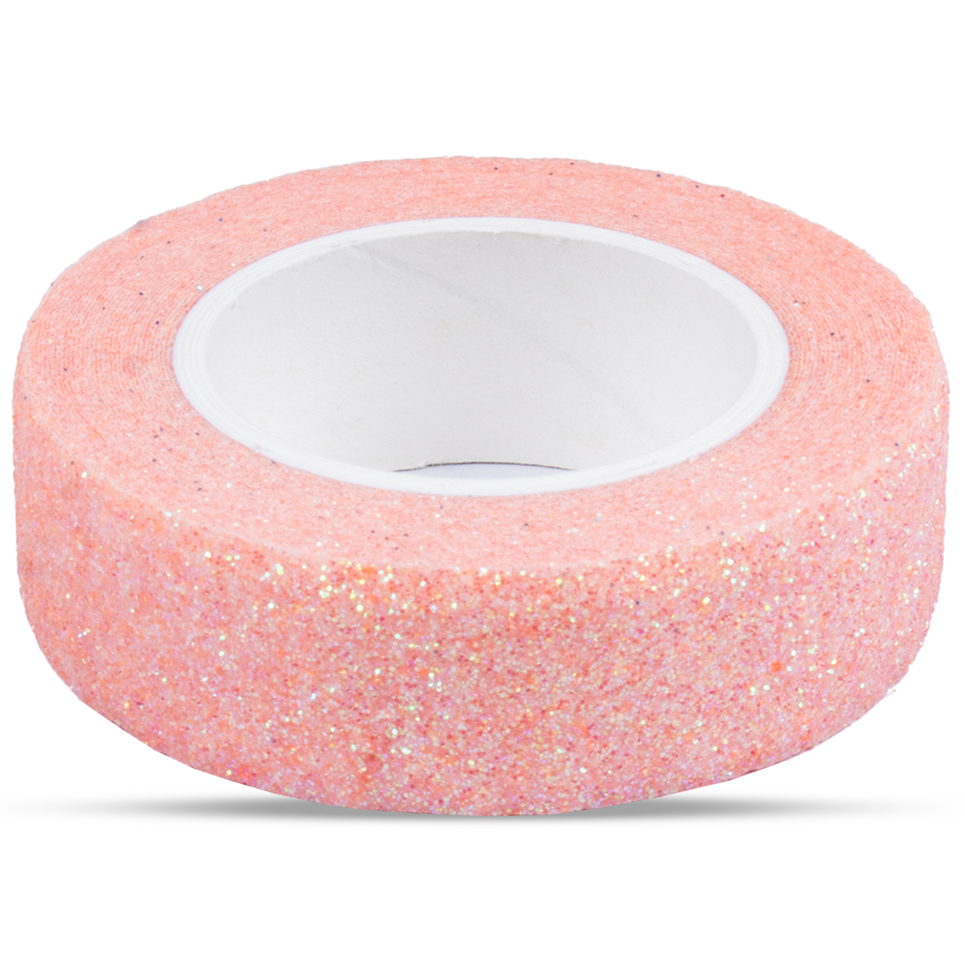 Washi Tape Glitter Coral 15Mmx5Mtr 1Pc